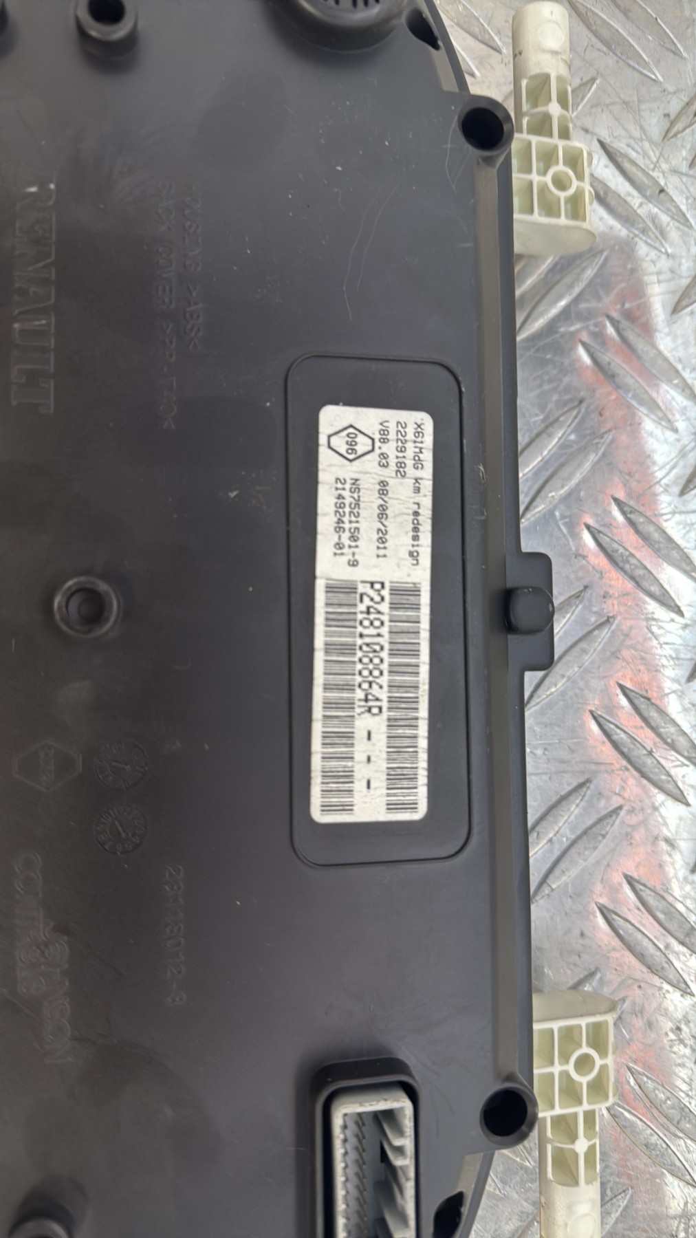 Compteur RENAULT KANGOO 2 PHASE 1 P248108864R