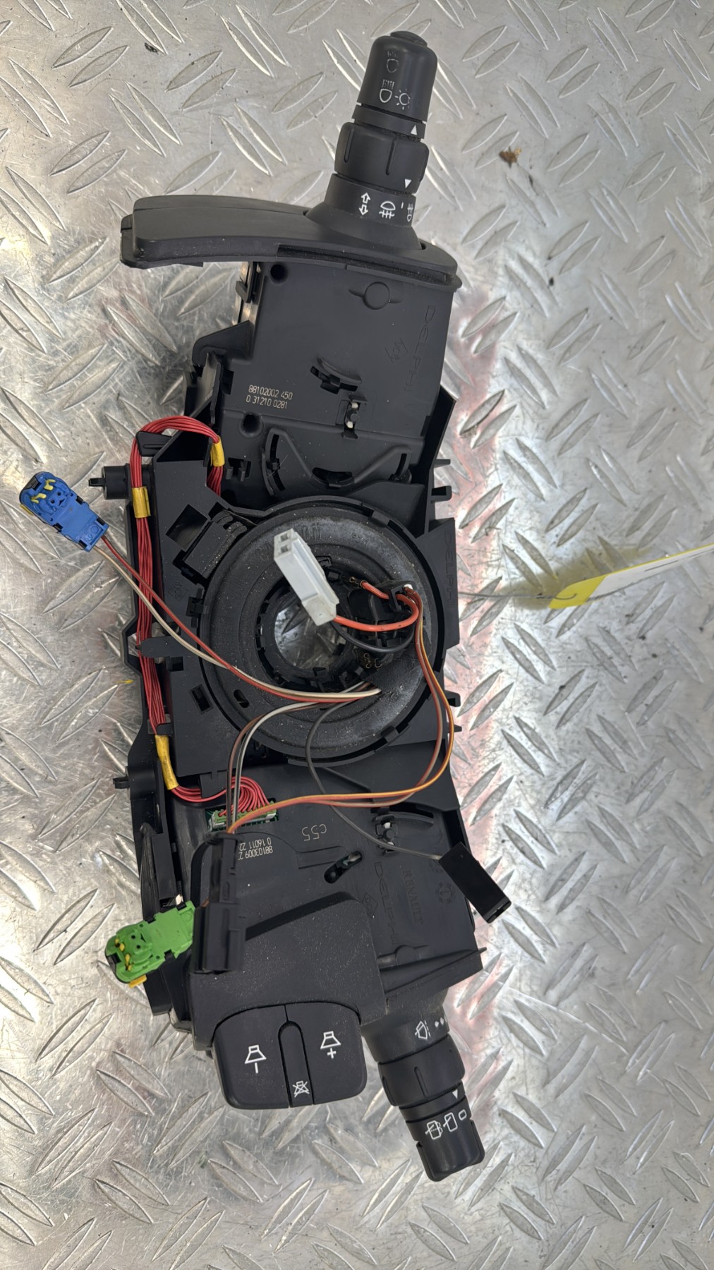 Com (Bloc Contacteur Tournant+Commodo Essuie Glace+Commodo Phare) RENAULT CLIO 3 PHASE 2 8200906800