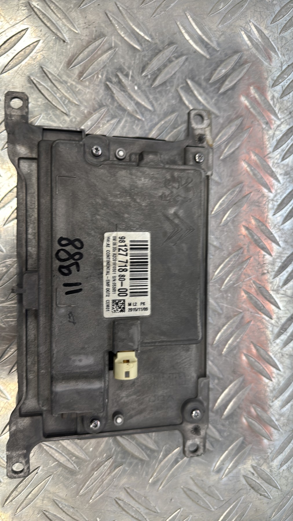 Ecran GPS PEUGEOT 508 1 PHASE 2 9812771880