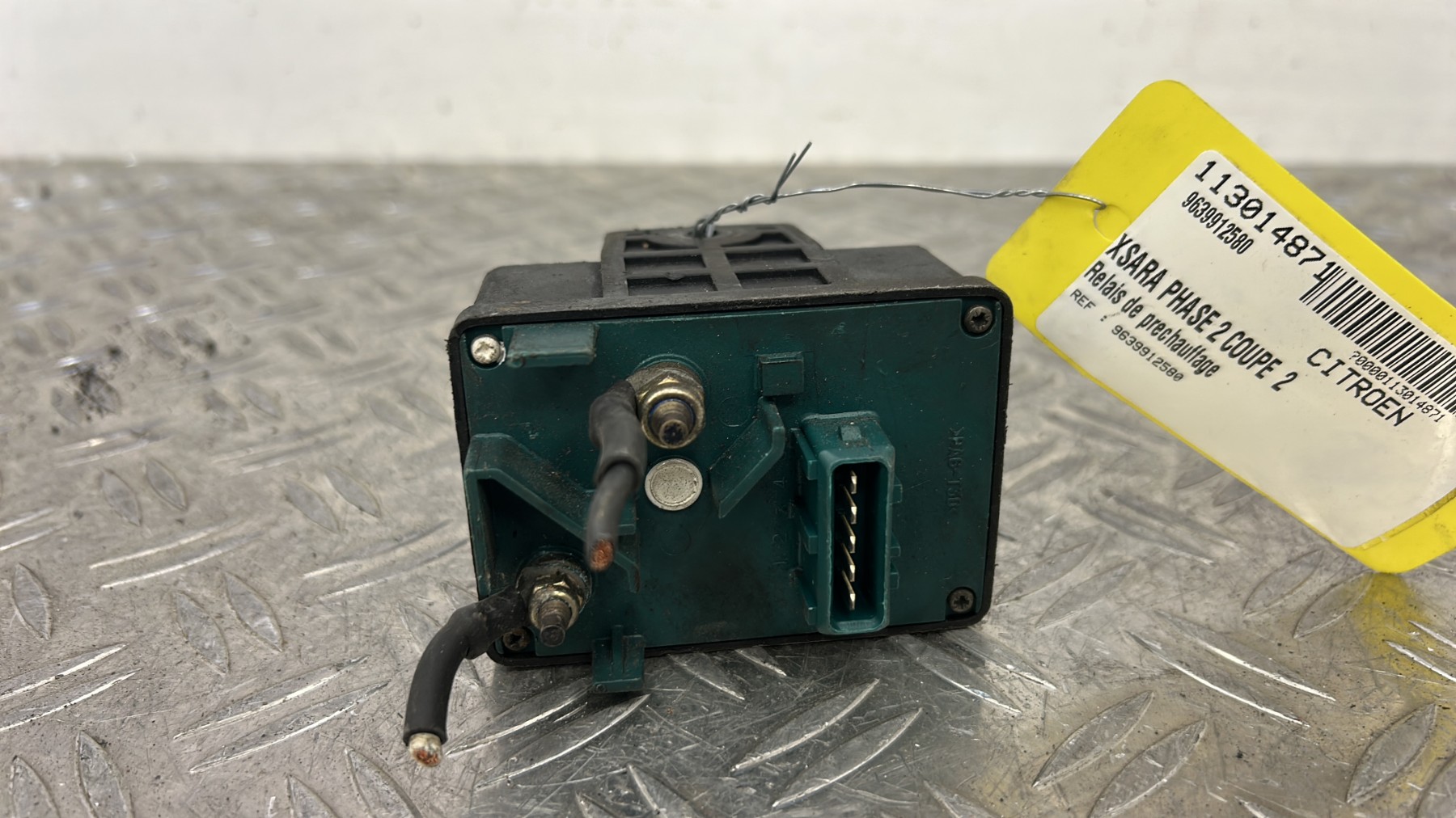 Relais de prechauffage CITROEN XSARA PHASE 2 COUPE 9639912580