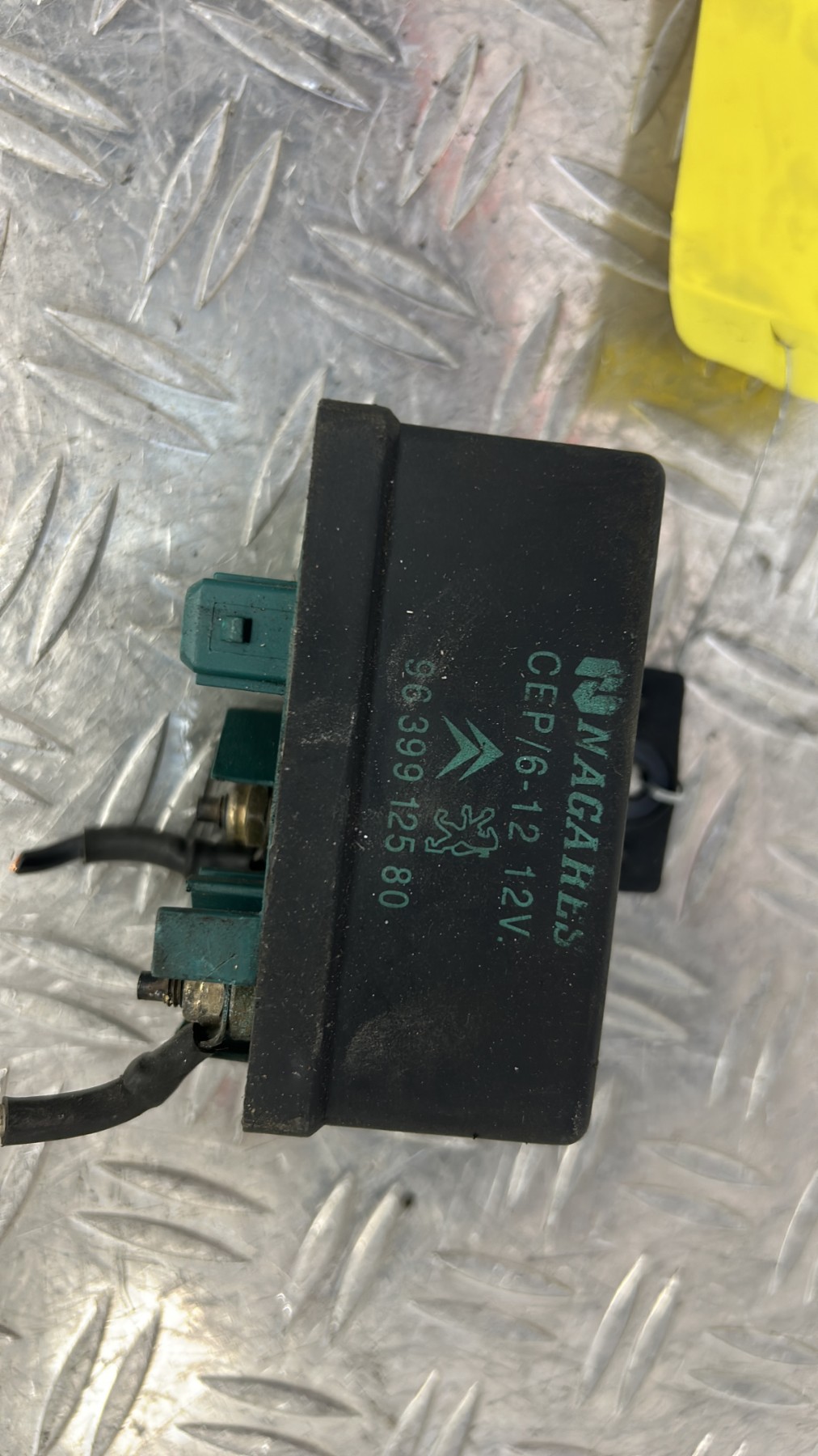 Relais de prechauffage CITROEN XSARA PHASE 2 COUPE 9639912580