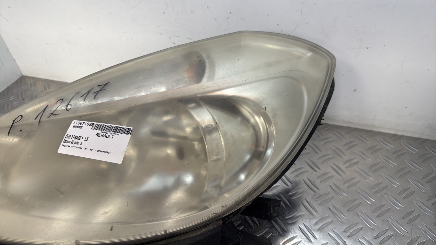 Optique avant principal gauche (feux)(phare) RENAULT CLIO 3 PHASE 1 8200459824