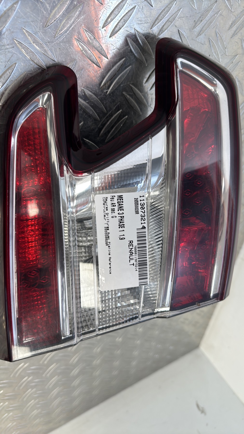 Feu arriere secondaire gauche (feux) RENAULT MEGANE 3 PHASE 1 BREAK 265550028R