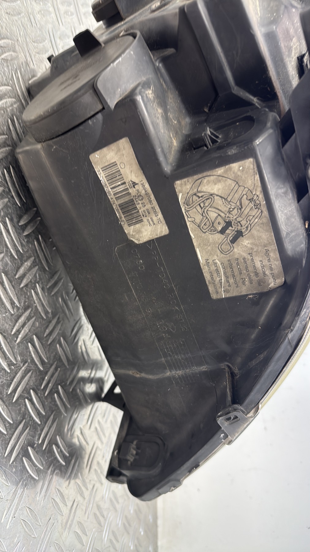 Optique avant principal gauche (feux)(phare) CITROEN JUMPER 3 PHASE 1 1369497080