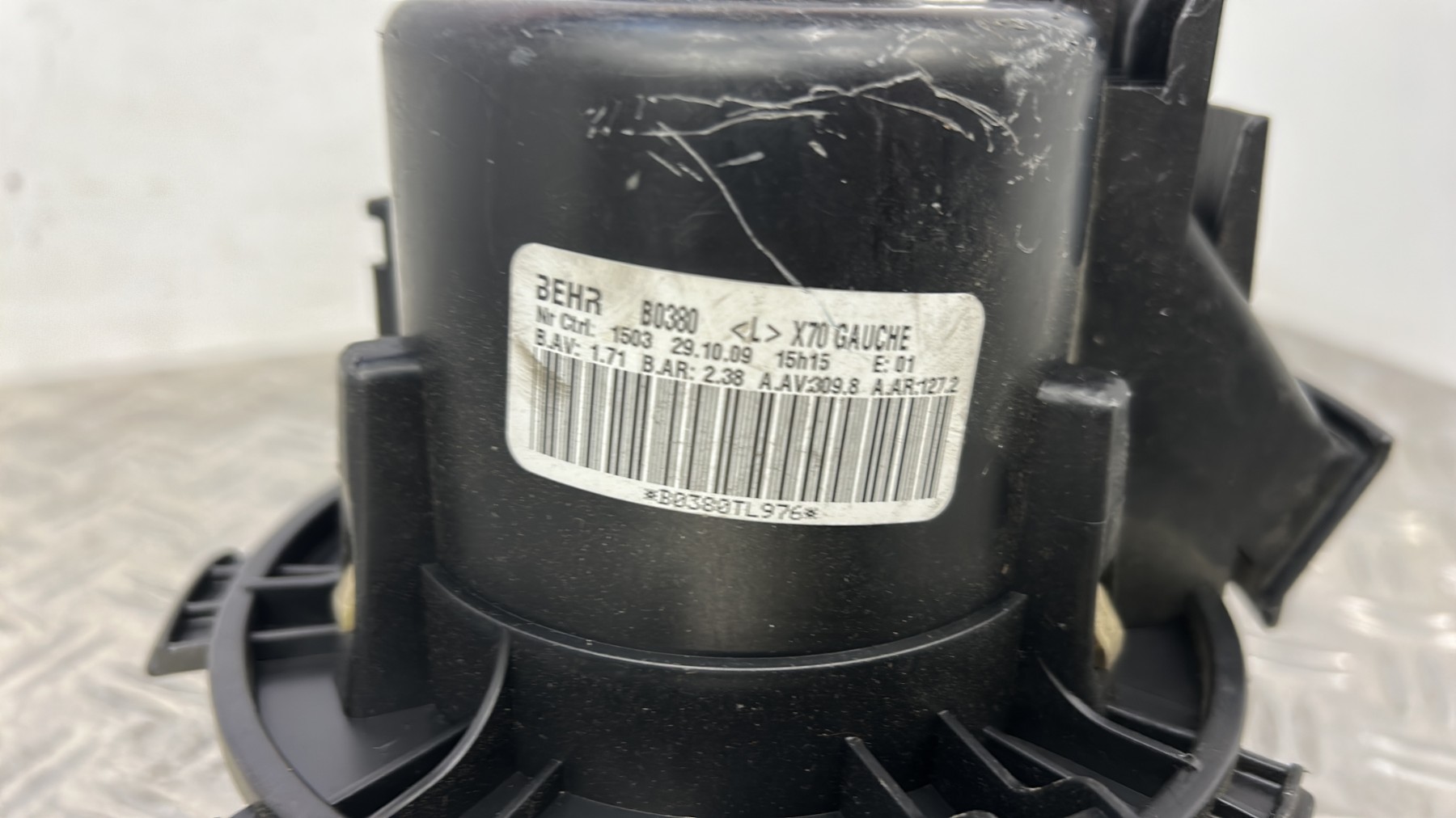 Pulseur d’air RENAULT MASTER 2 PHASE 2 B0380