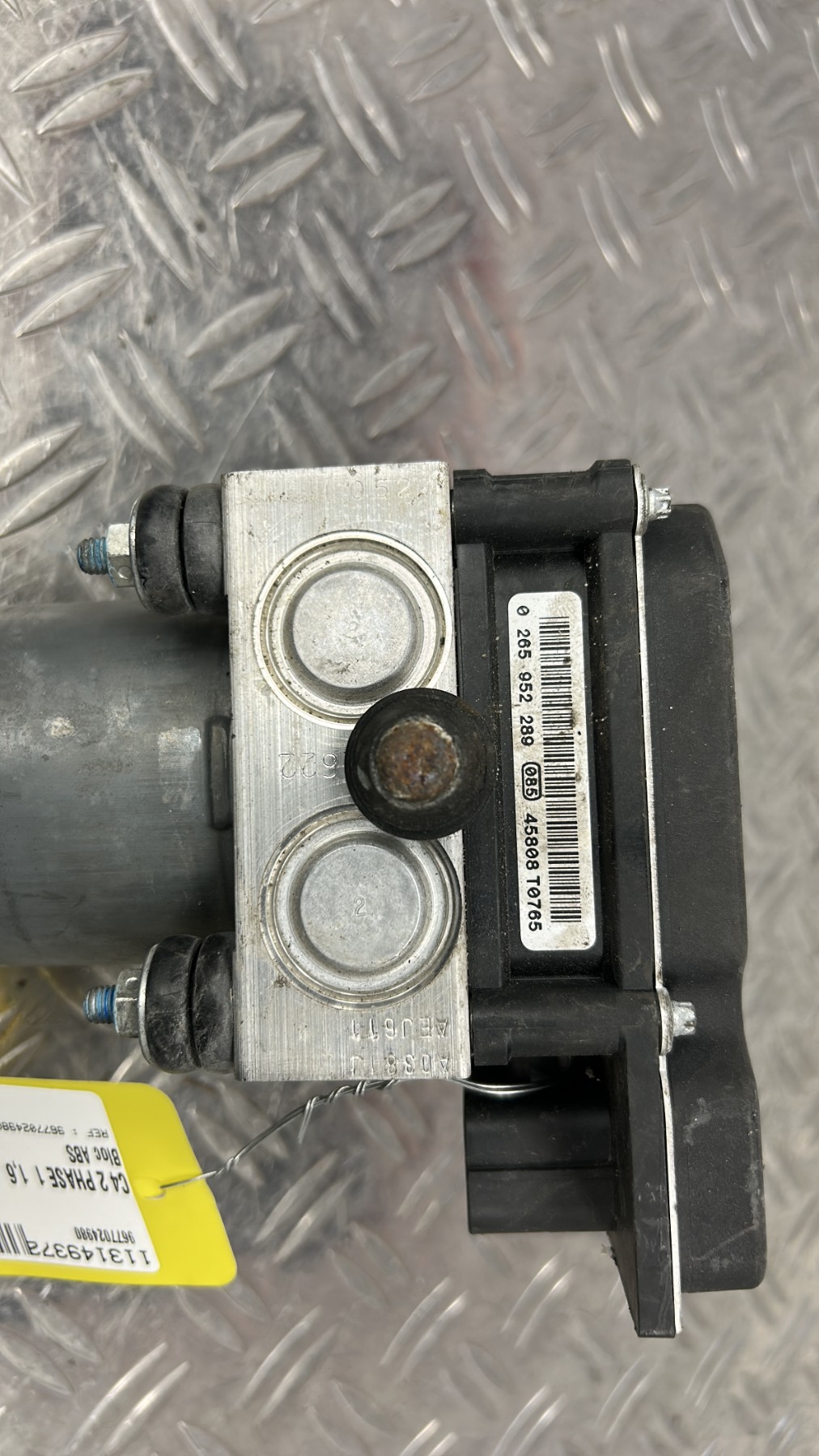 Bloc ABS (freins anti-blocage) CITROEN C4 2 PHASE 1 9677024980