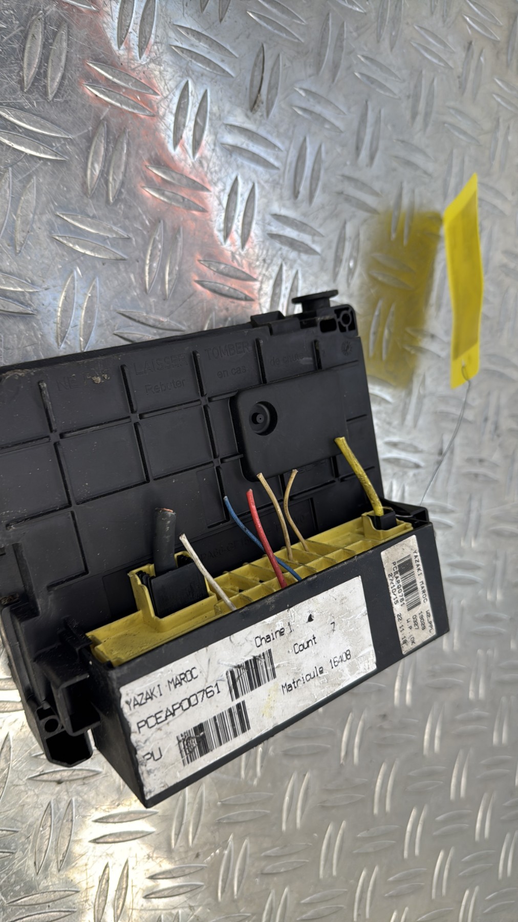 Boitier servitude moteur (BSM) PEUGEOT 508 1 PHASE 2 9810296480