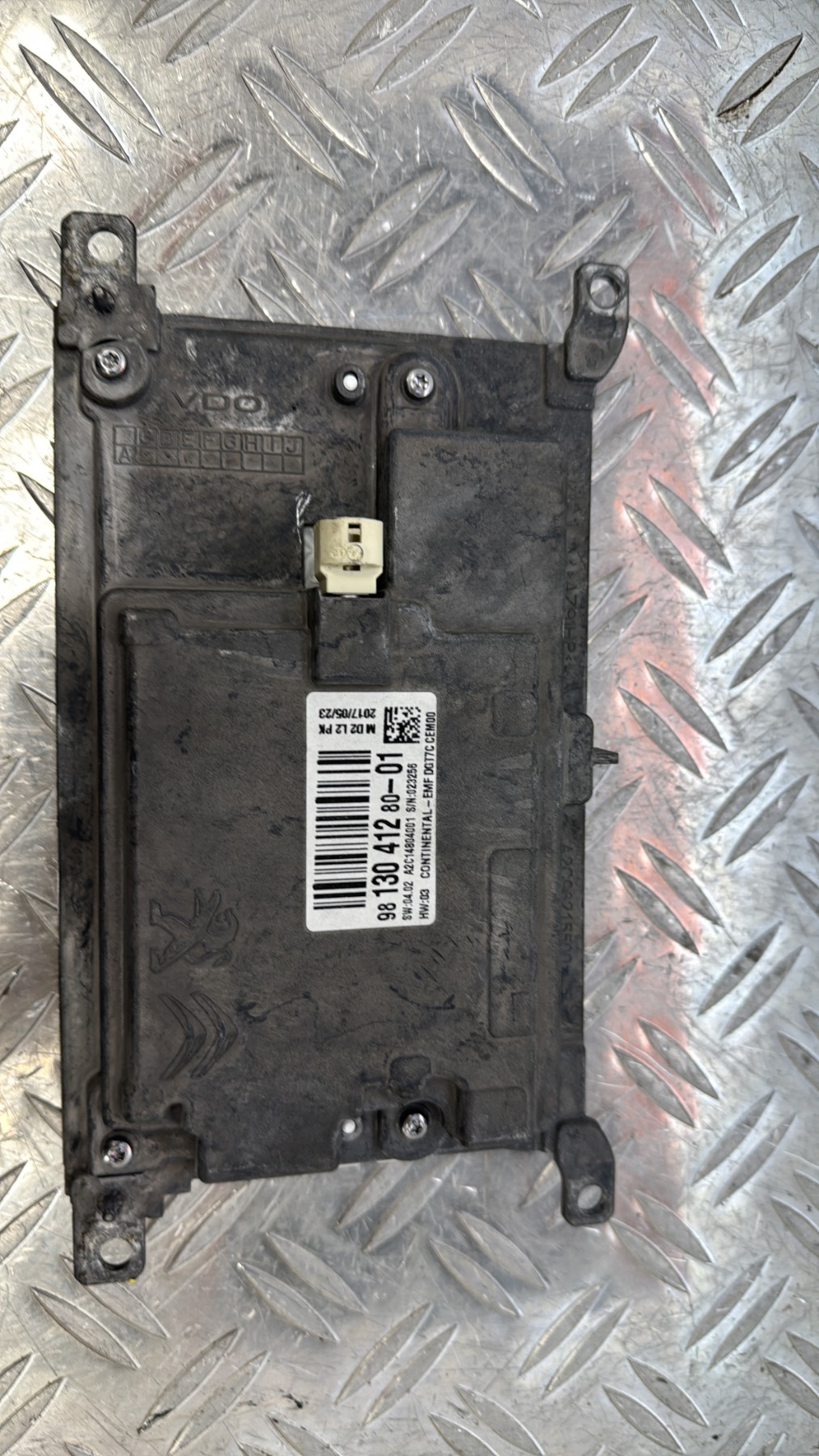 Ecran GPS PEUGEOT 508 1 PHASE 2 9813041280