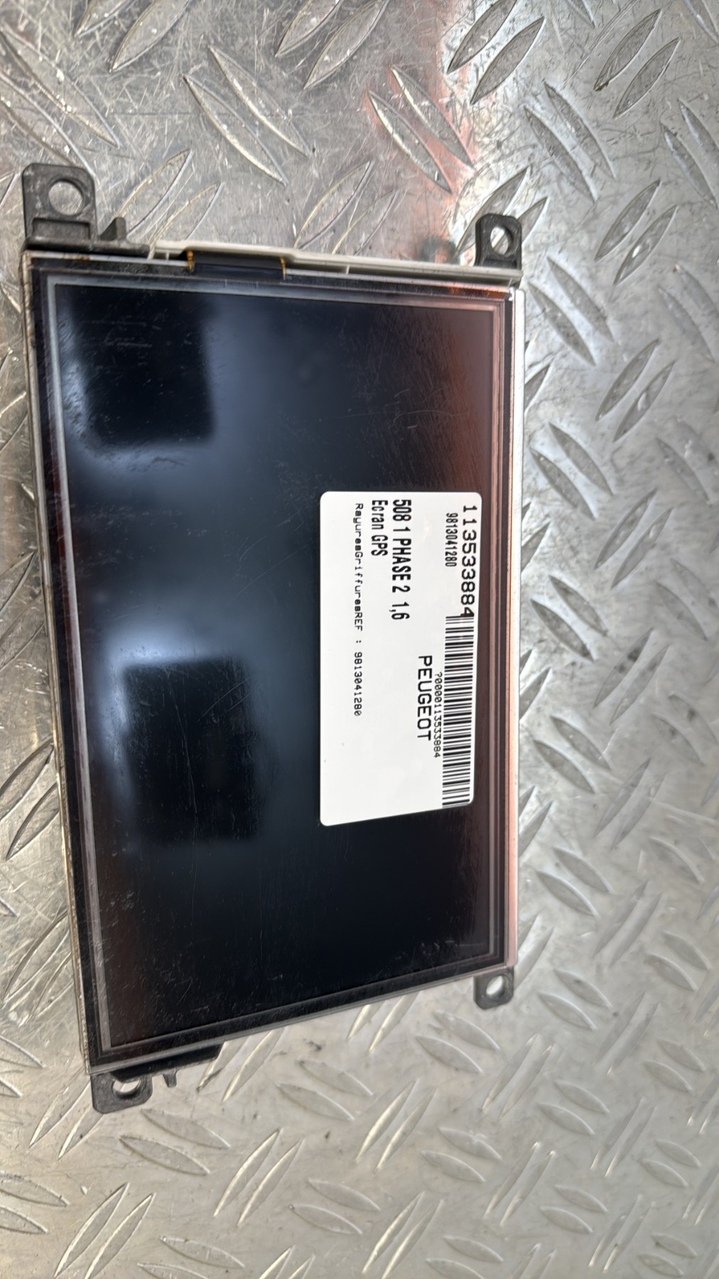 Ecran GPS PEUGEOT 508 1 PHASE 2 9813041280
