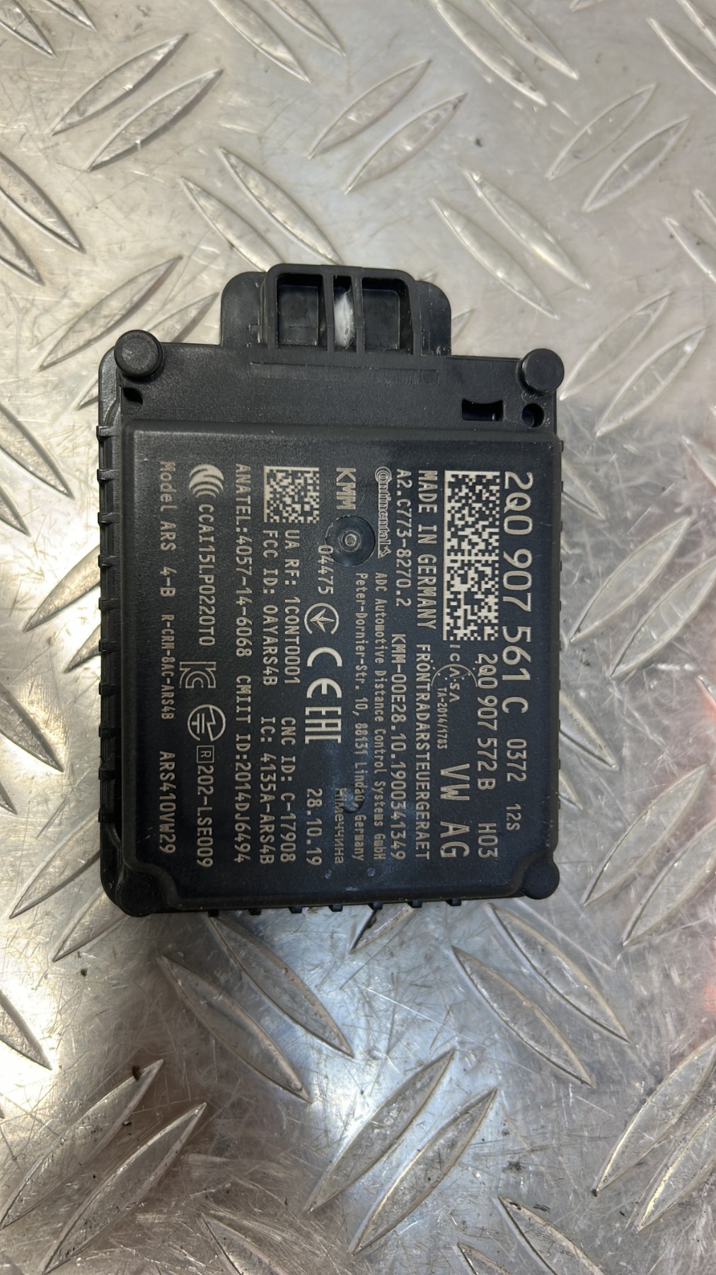 Capteur aide au stationnement SEAT ARONA PHASE 1 2Q0907561C