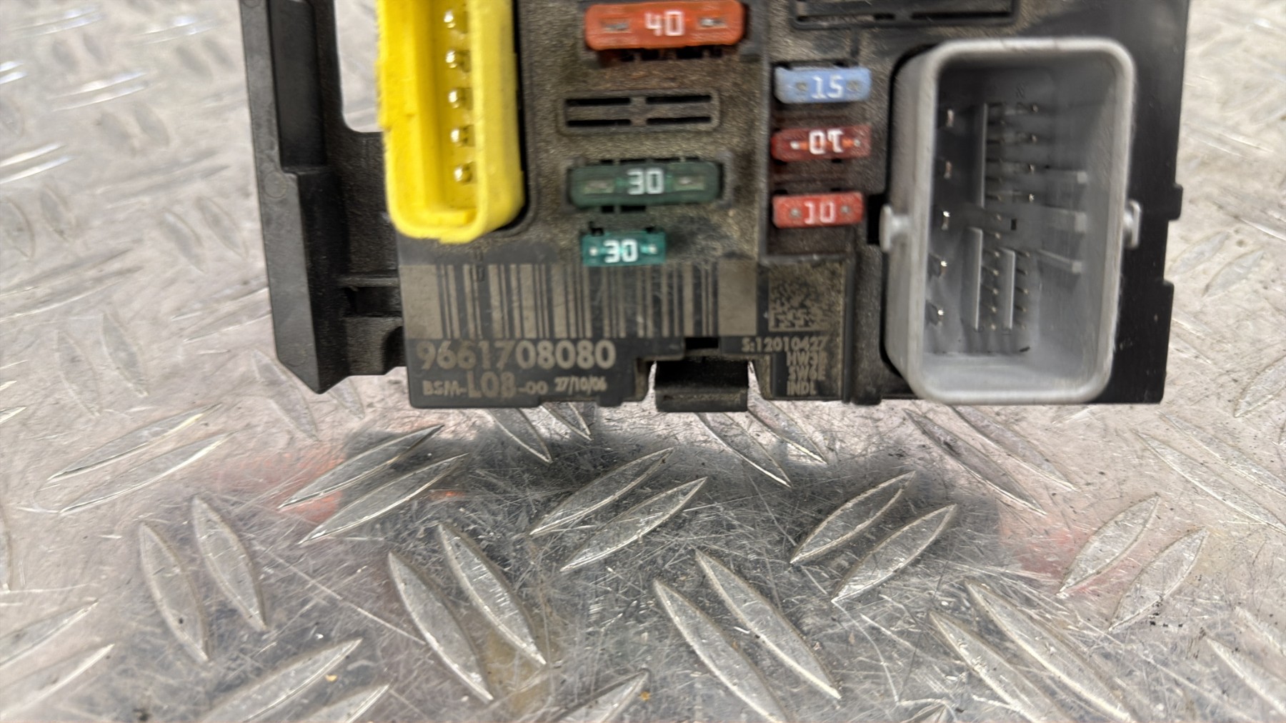 Boitier servitude moteur (BSM) CITROEN C4 – 9661708080