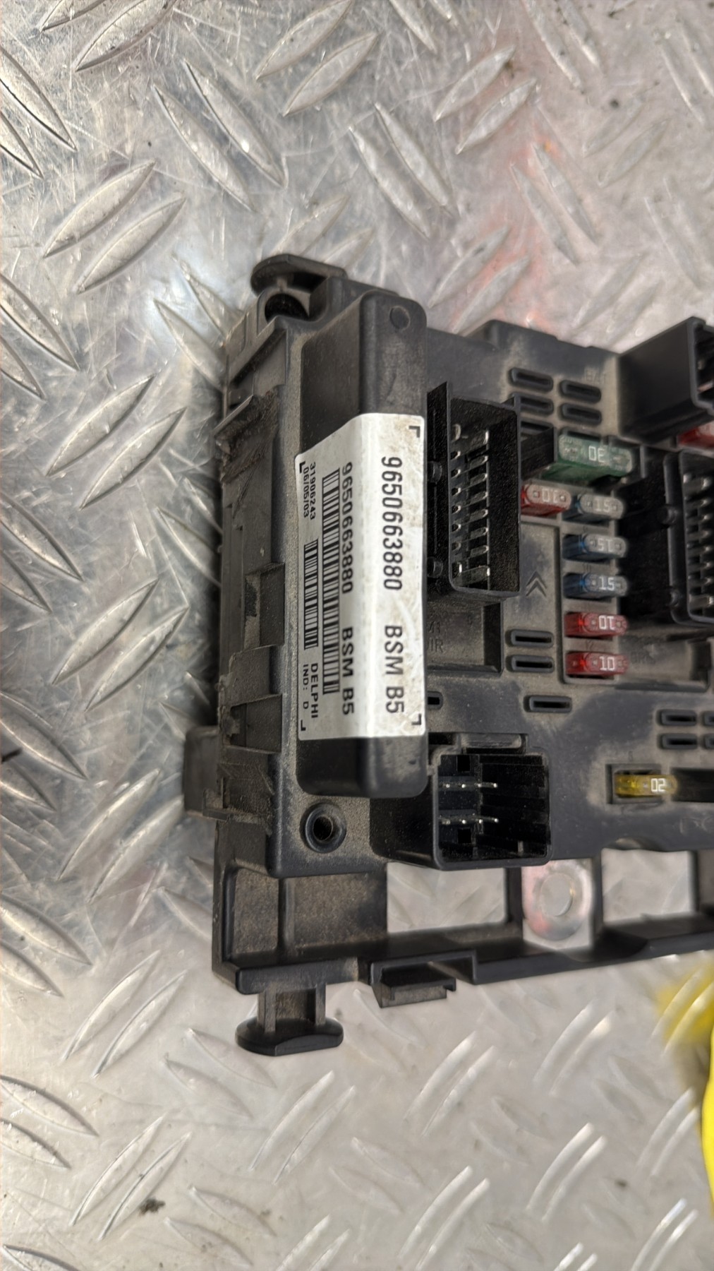 Boitier servitude moteur (BSM) PEUGEOT 307 PHASE 1 – 9650663880