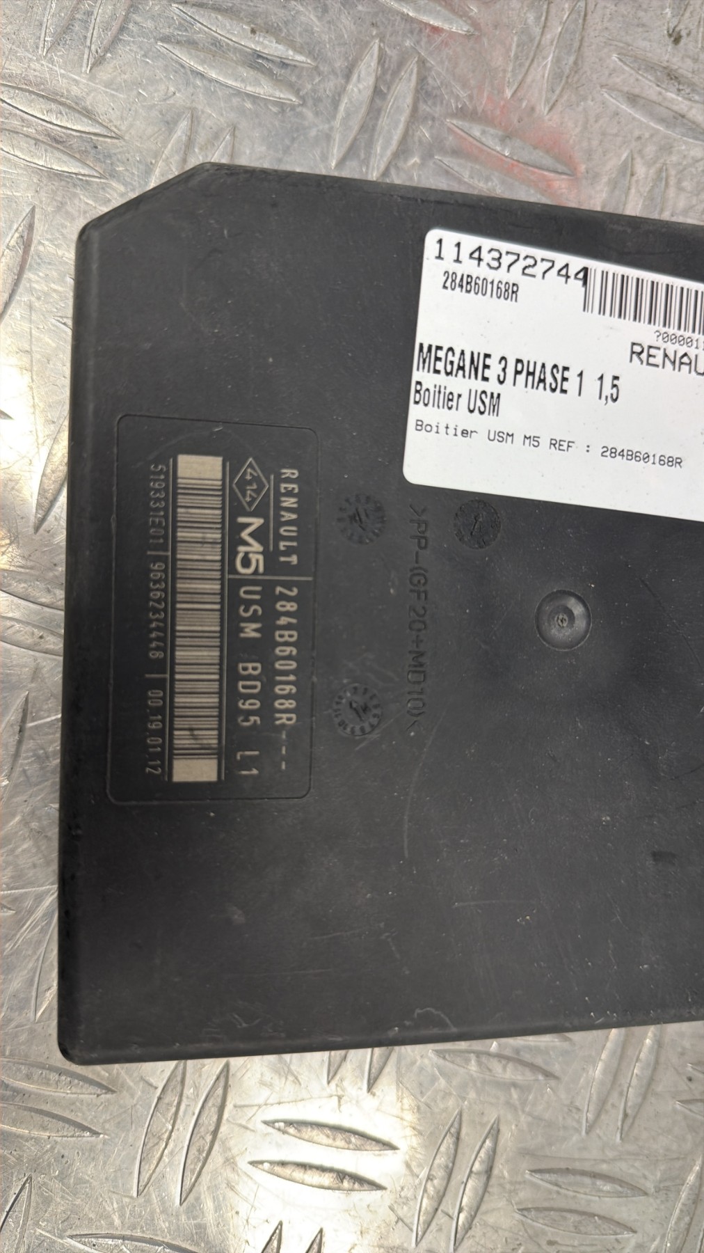 Boitier USM  RENAULT MEGANE 3 PHASE 1 – 284B60168R