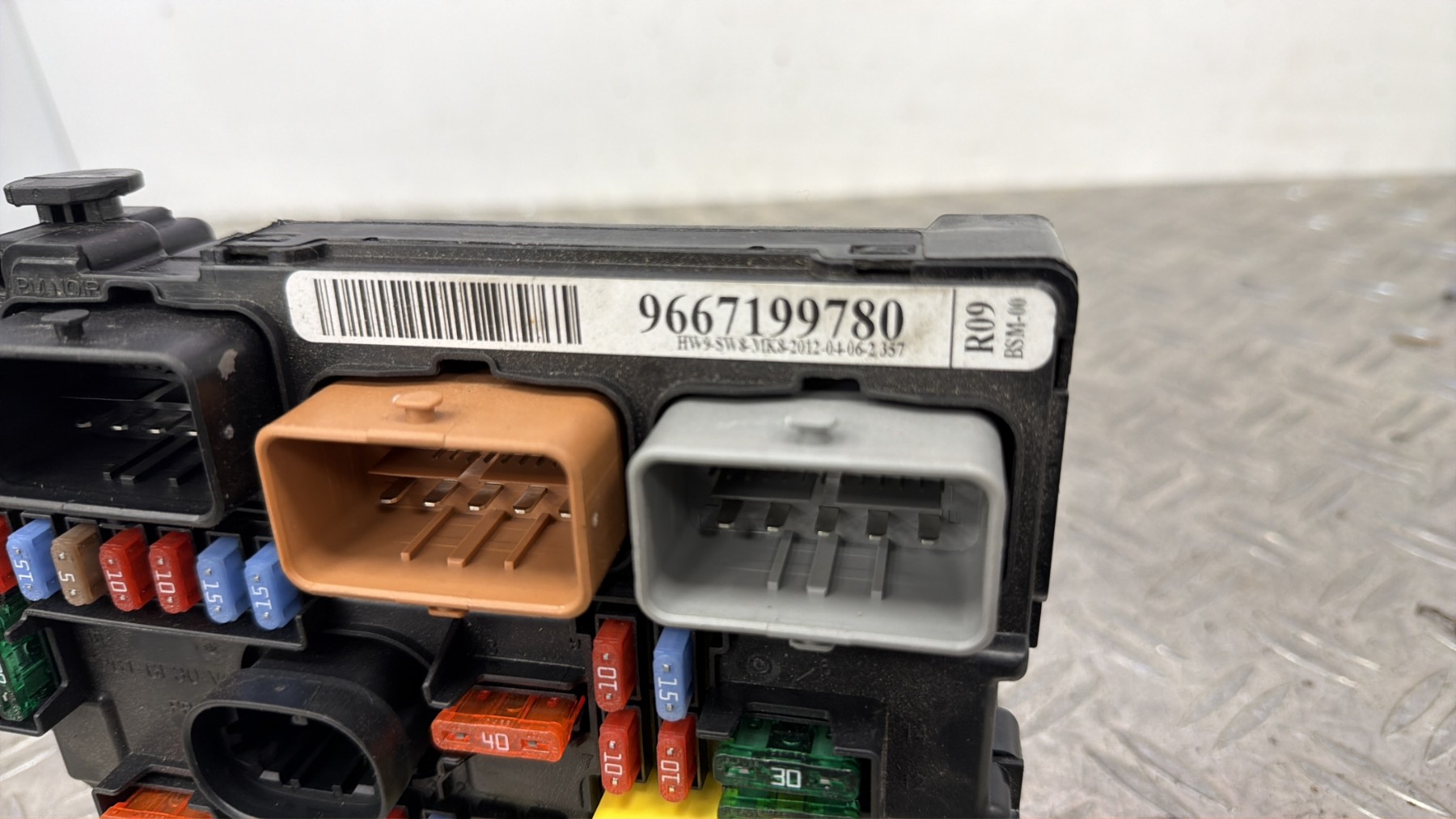 Boitier servitude moteur (BSM) PEUGEOT 207 PHASE 2 – 9667199780