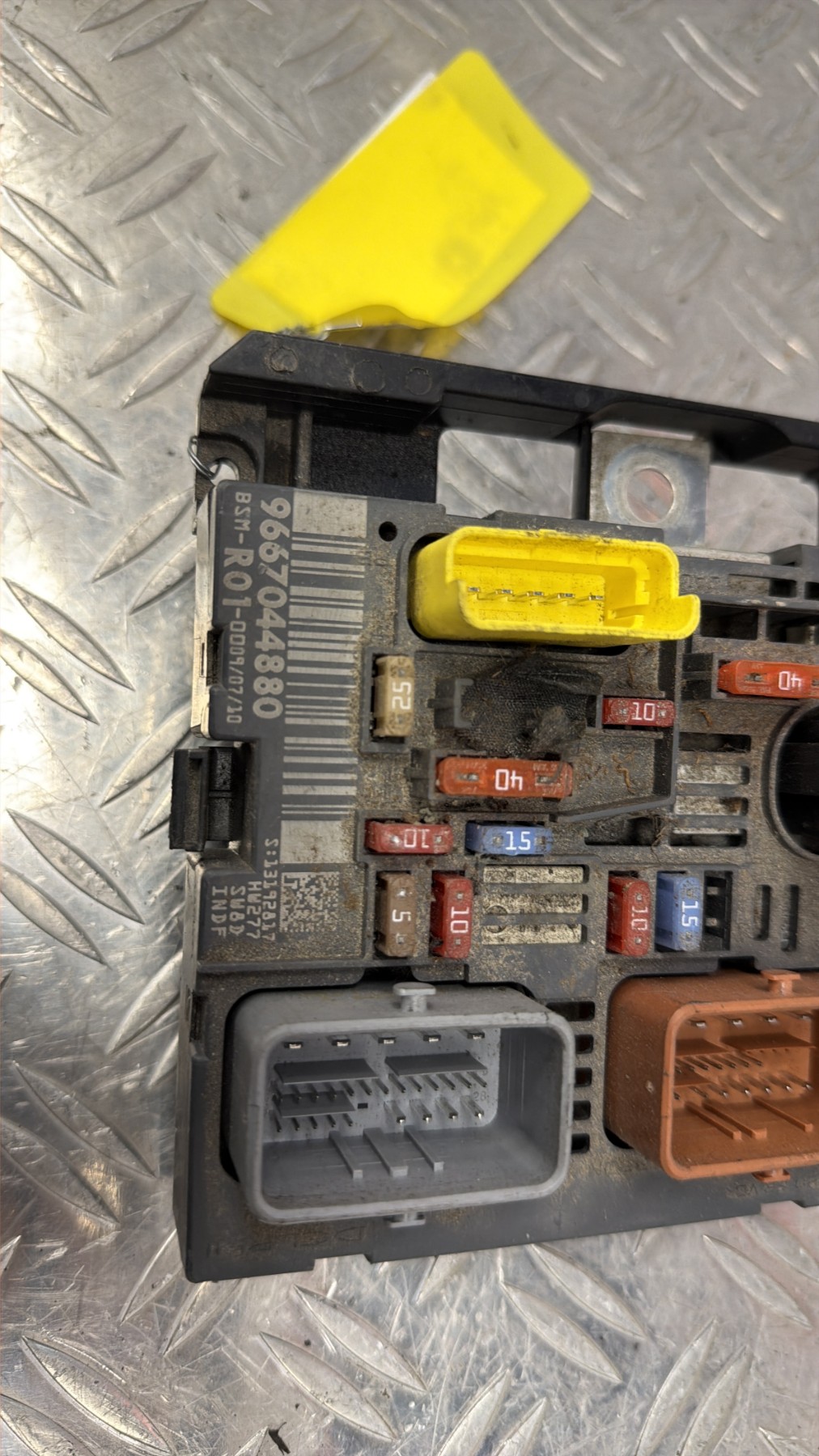 Boitier servitude moteur (BSM) CITROEN C4 1 PHASE 1 – 9667044880