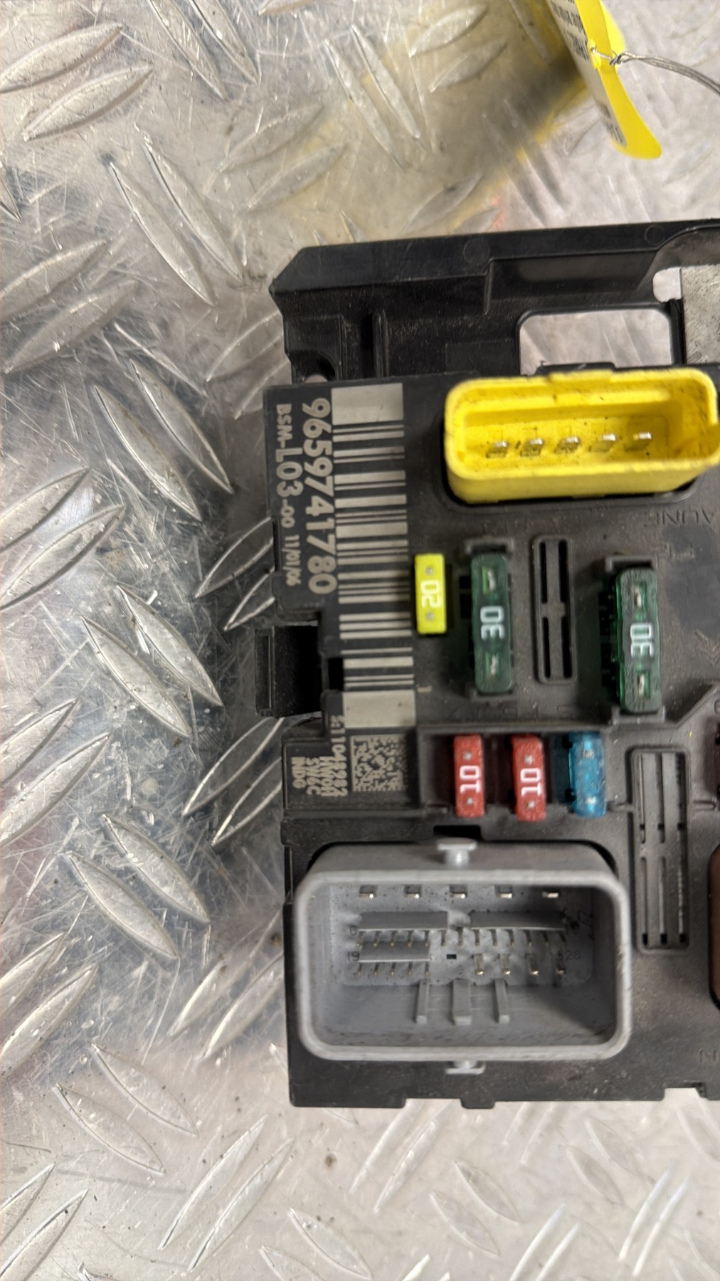 Boitier servitude moteur (BSM) CITROEN C3 1 PHASE 2 – 9659741780