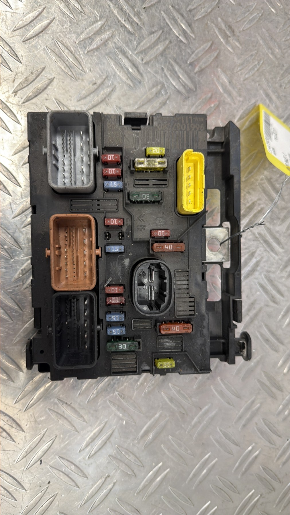 Boitier servitude moteur (BSM) PEUGEOT 307 PHASE 1 – 9661087080