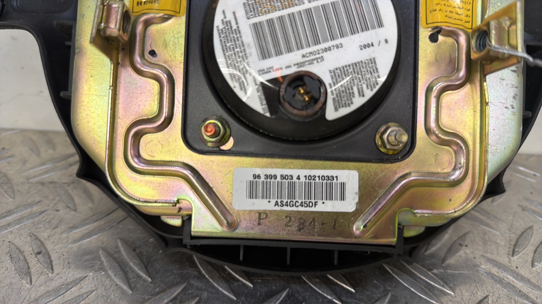 Air bag conducteur CHEVROLET KALOS – 963995034