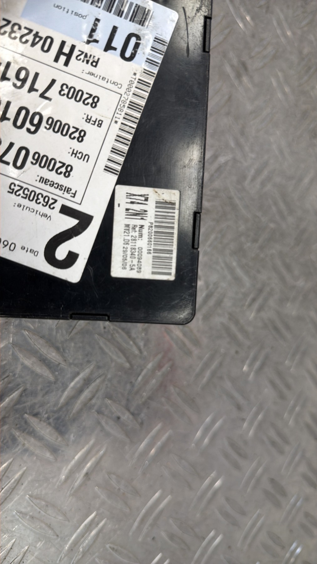 Boitier UCH RENAULT LAGUNA 2 PHASE 1 – 8200660166