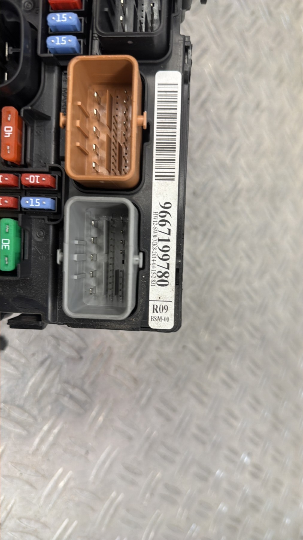 Boitier servitude moteur (BSM) PEUGEOT 207 PHASE 1 – 9667199780