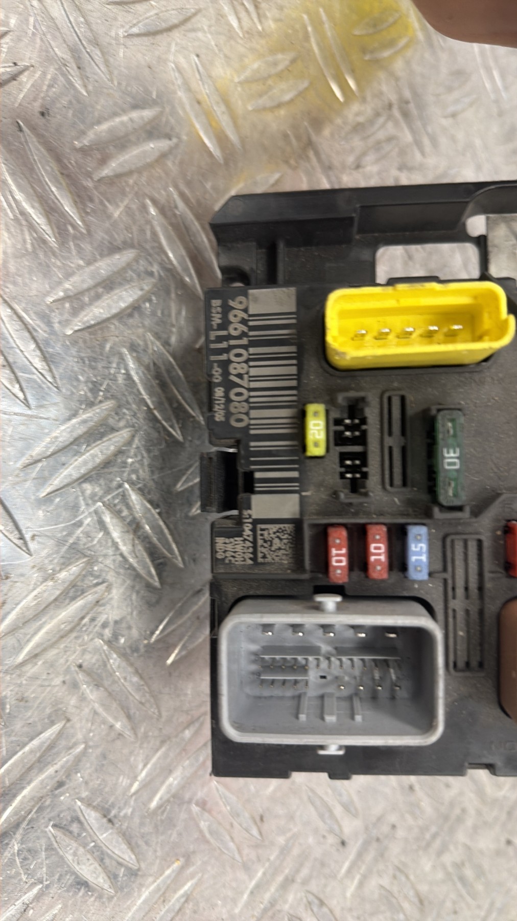 Boitier servitude moteur (BSM) PEUGEOT 307 PHASE 1 – 9661087080