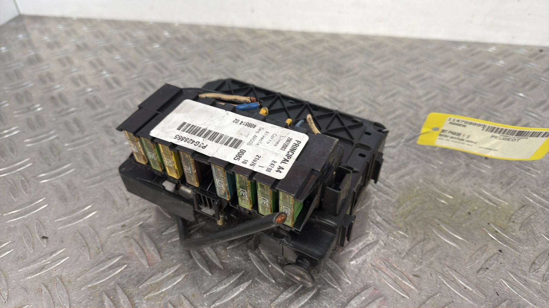 Boitier servitude moteur (BSM) PEUGEOT 307 PHASE 1 – 9643498780