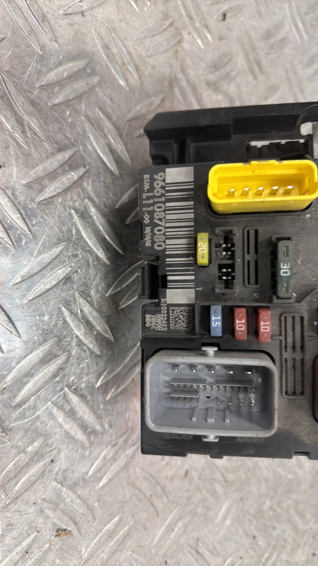 Boitier servitude moteur (BSM) PEUGEOT 308 1 PHASE 1 – 9661087080