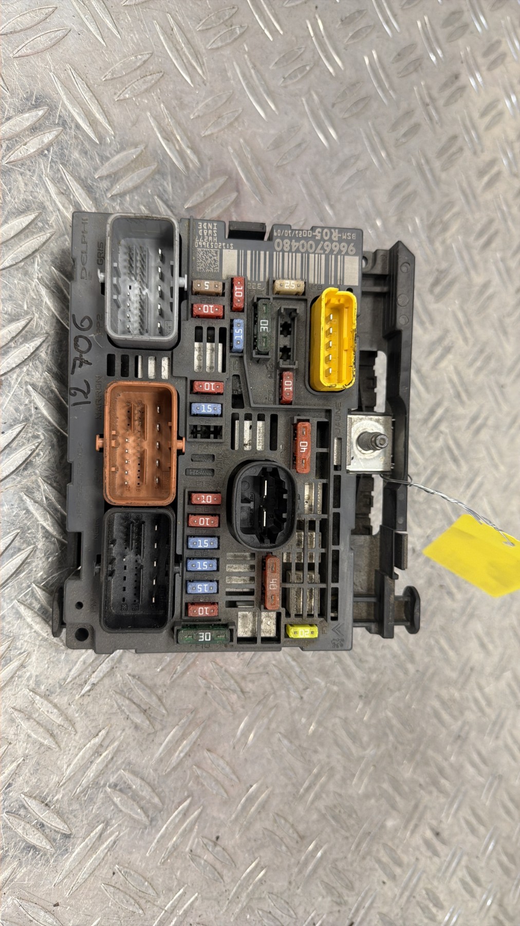 Boitier servitude moteur (BSM) PEUGEOT 308 1 PHASE 1 – 9666700480