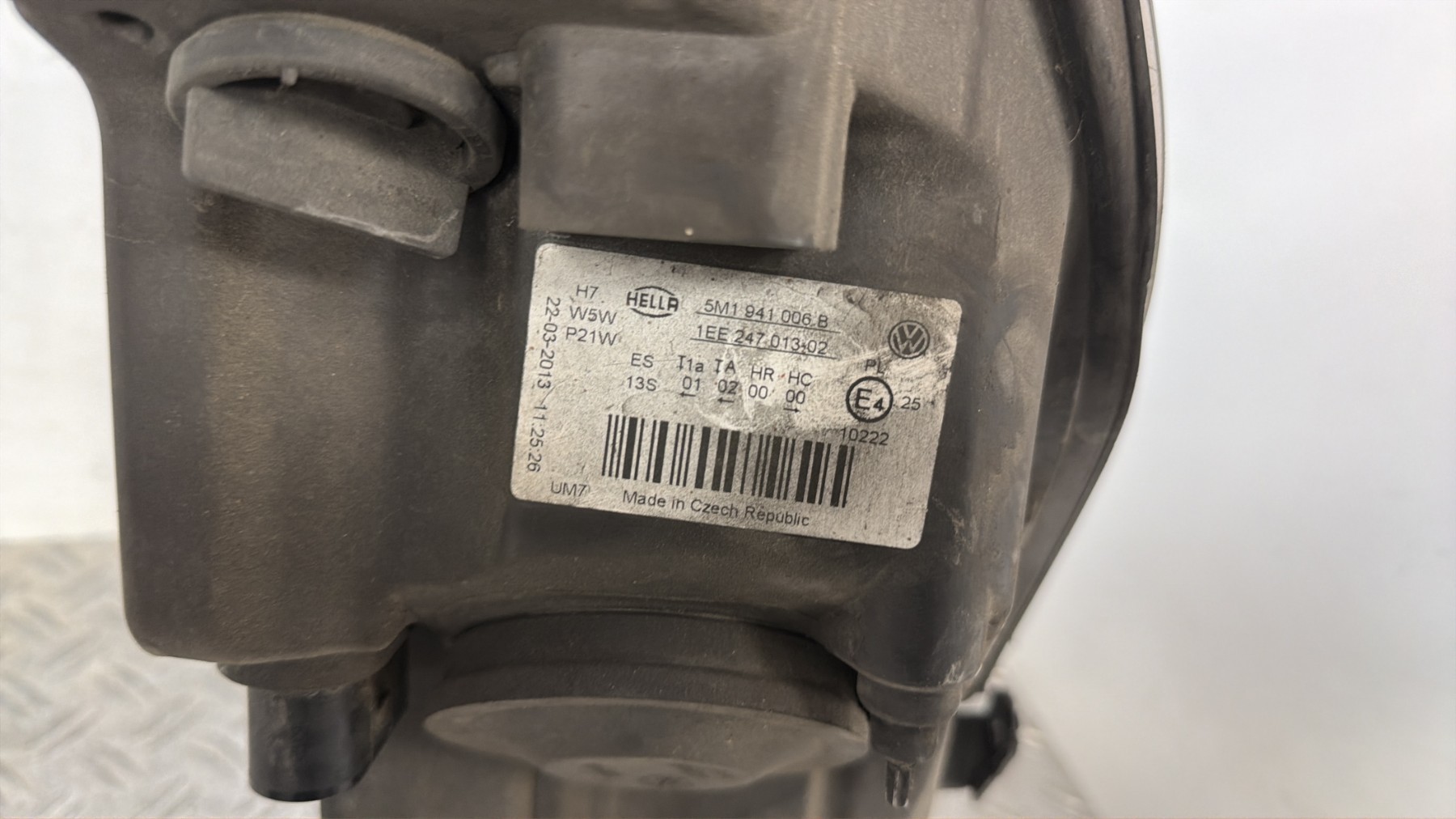 Optique avant principal droit (feux)(phare) VOLKSWAGEN GOLF PLUS PHASE 1 – 5M1941006B