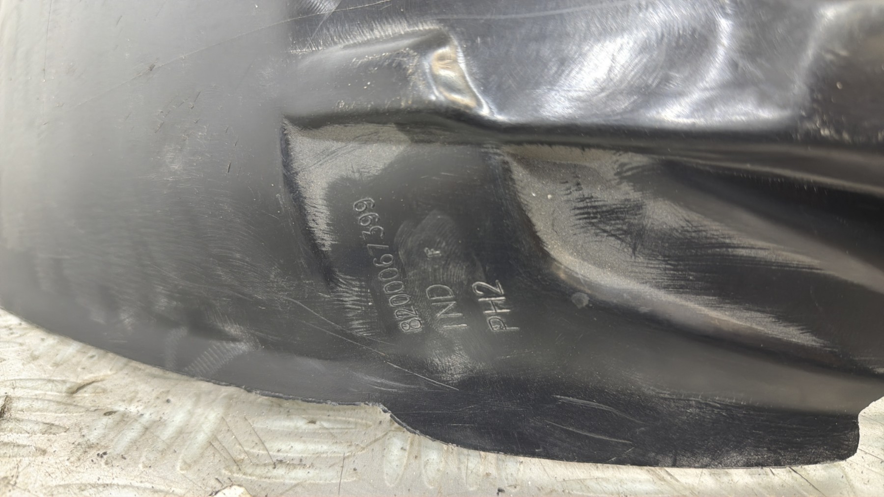 Pare boue avant gauche RENAULT TWINGO 1 PHASE 2 – 8200067399