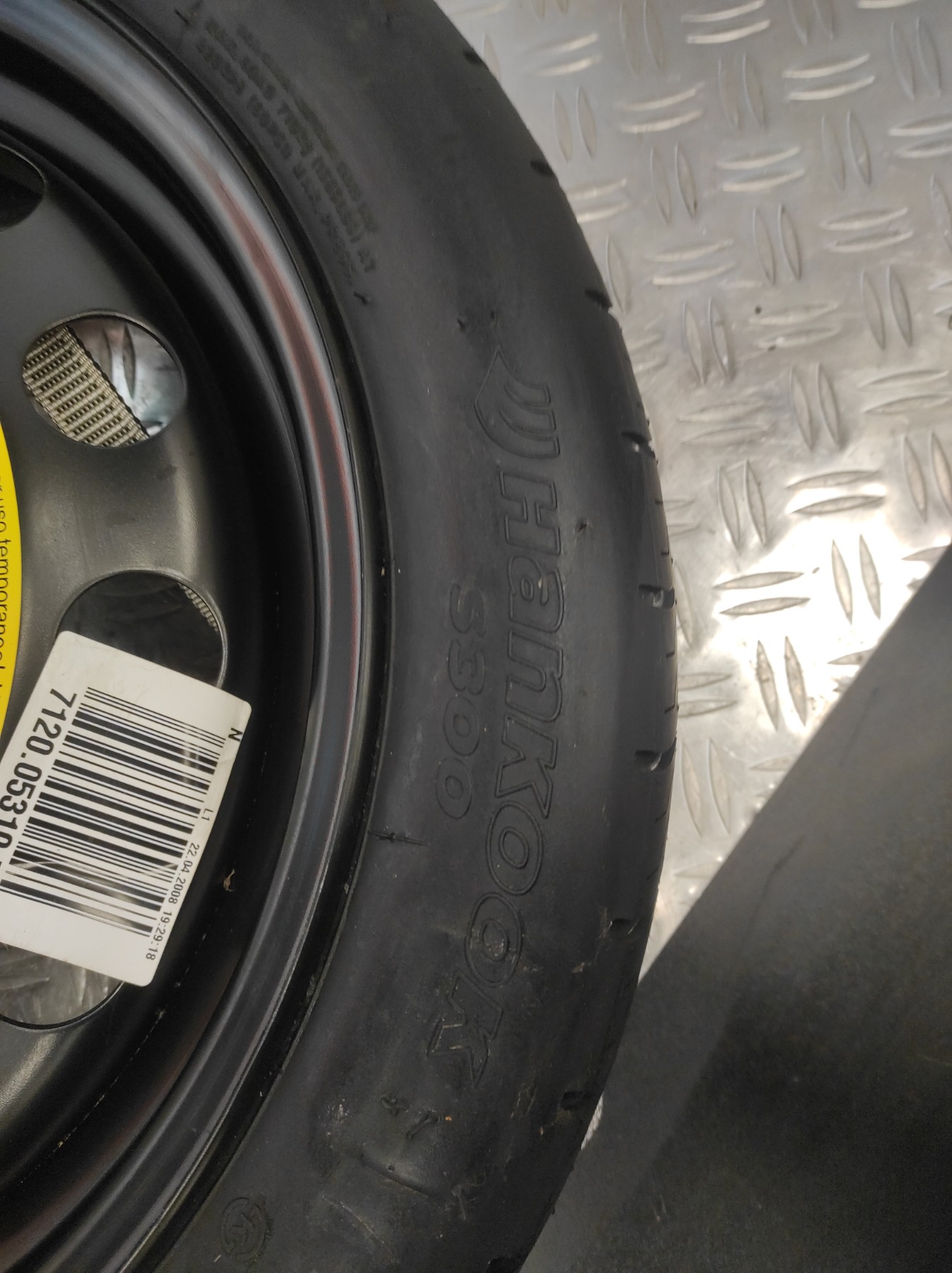 Roue de secours AUDI A3 2 SPORTBACK PHASE 1