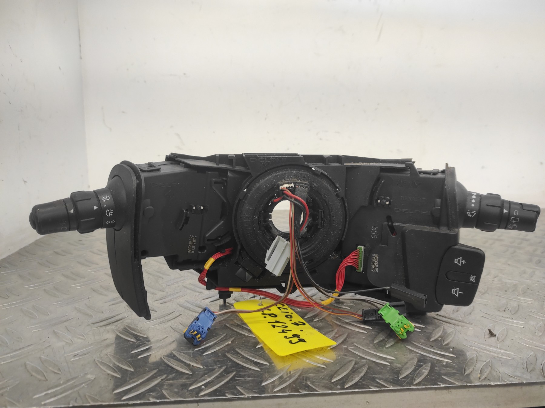 Com (Bloc Contacteur Tournant+Commodo Essuie Glace+Commodo Phare) RENAULT CLIO 3 PHASE 2 – 8200906800