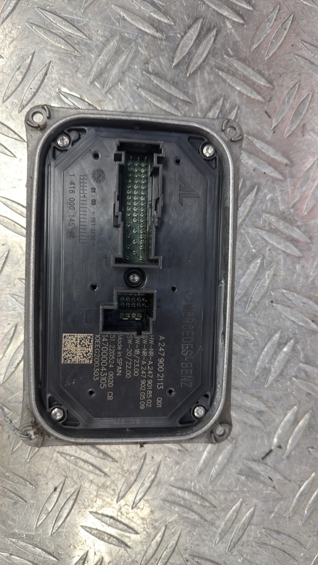 Module électronique MERCEDES CLASSE B 247 PHASE 1 – A2479002113