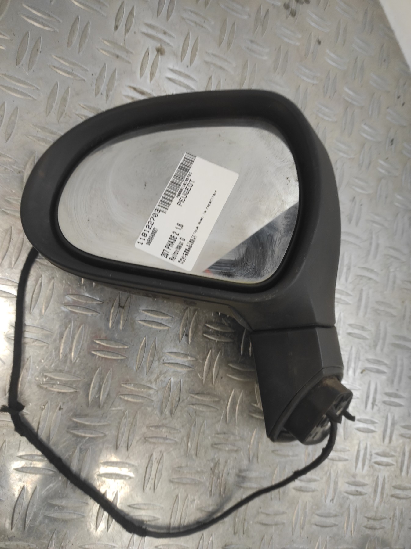 Retroviseur gauche PEUGEOT 207 PHASE 2 – 96806498XT