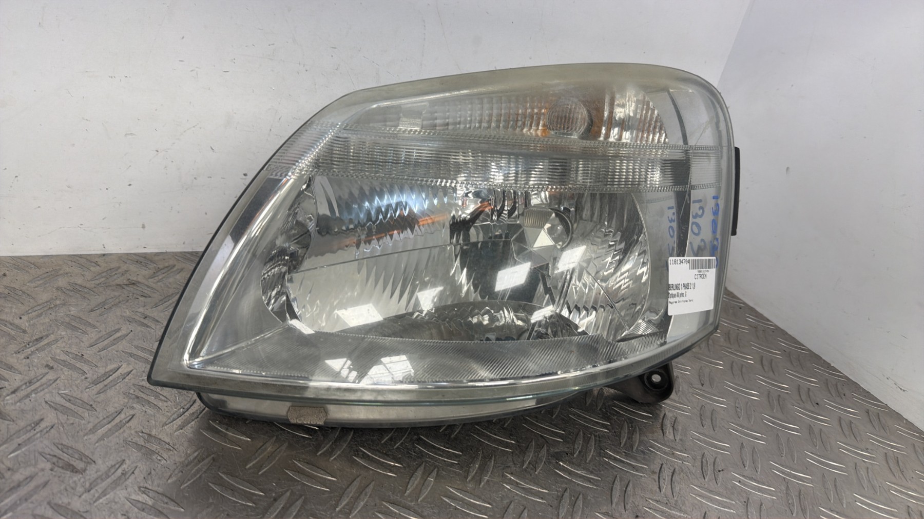 Optique avant principal gauche (feux)(phare) CITROEN BERLINGO 1 PHASE 2