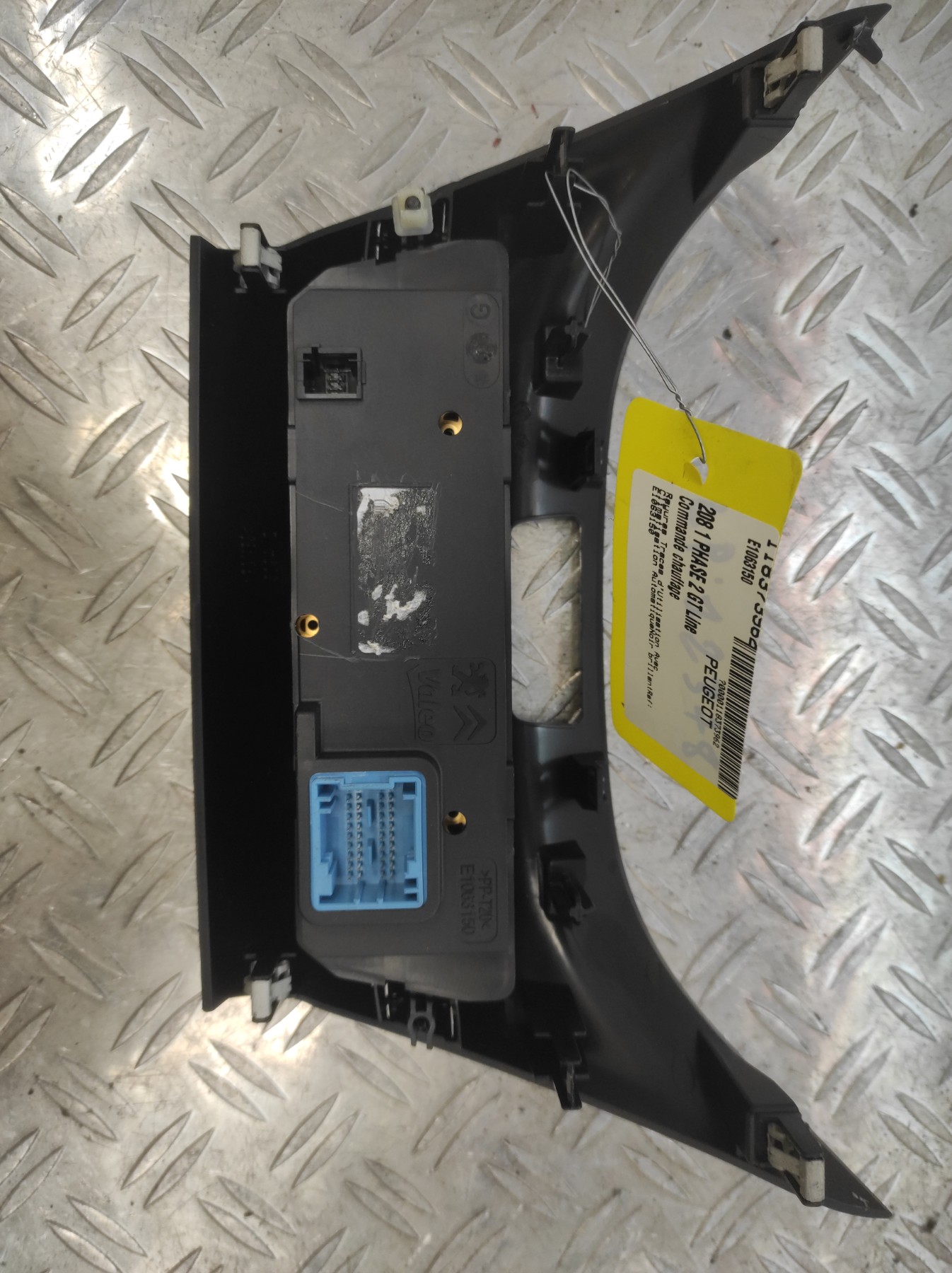 Commande chauffage PEUGEOT 208 1 PHASE 2 – E1063150