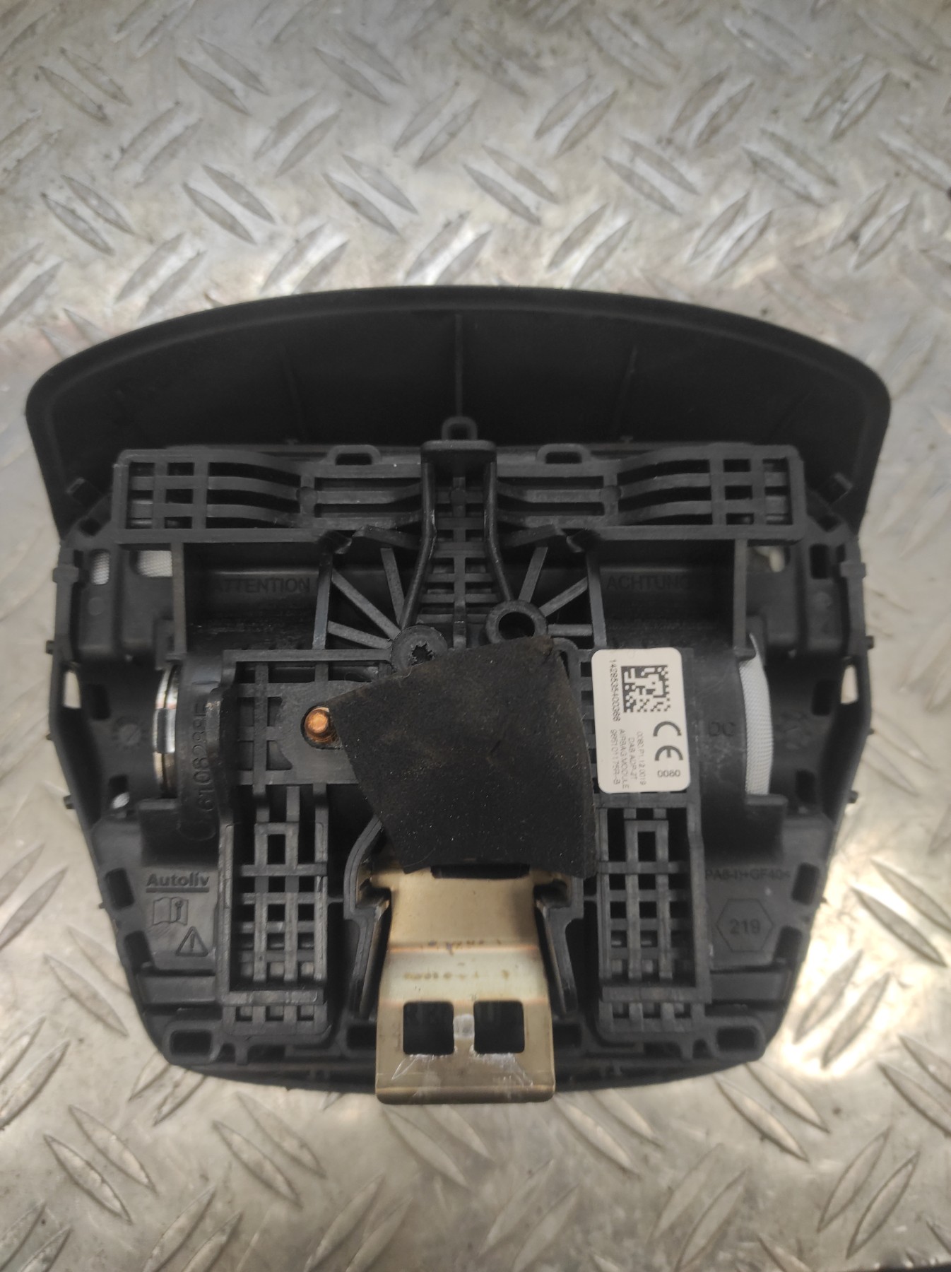 Air bag conducteur RENAULT KANGOO 2 PHASE 2