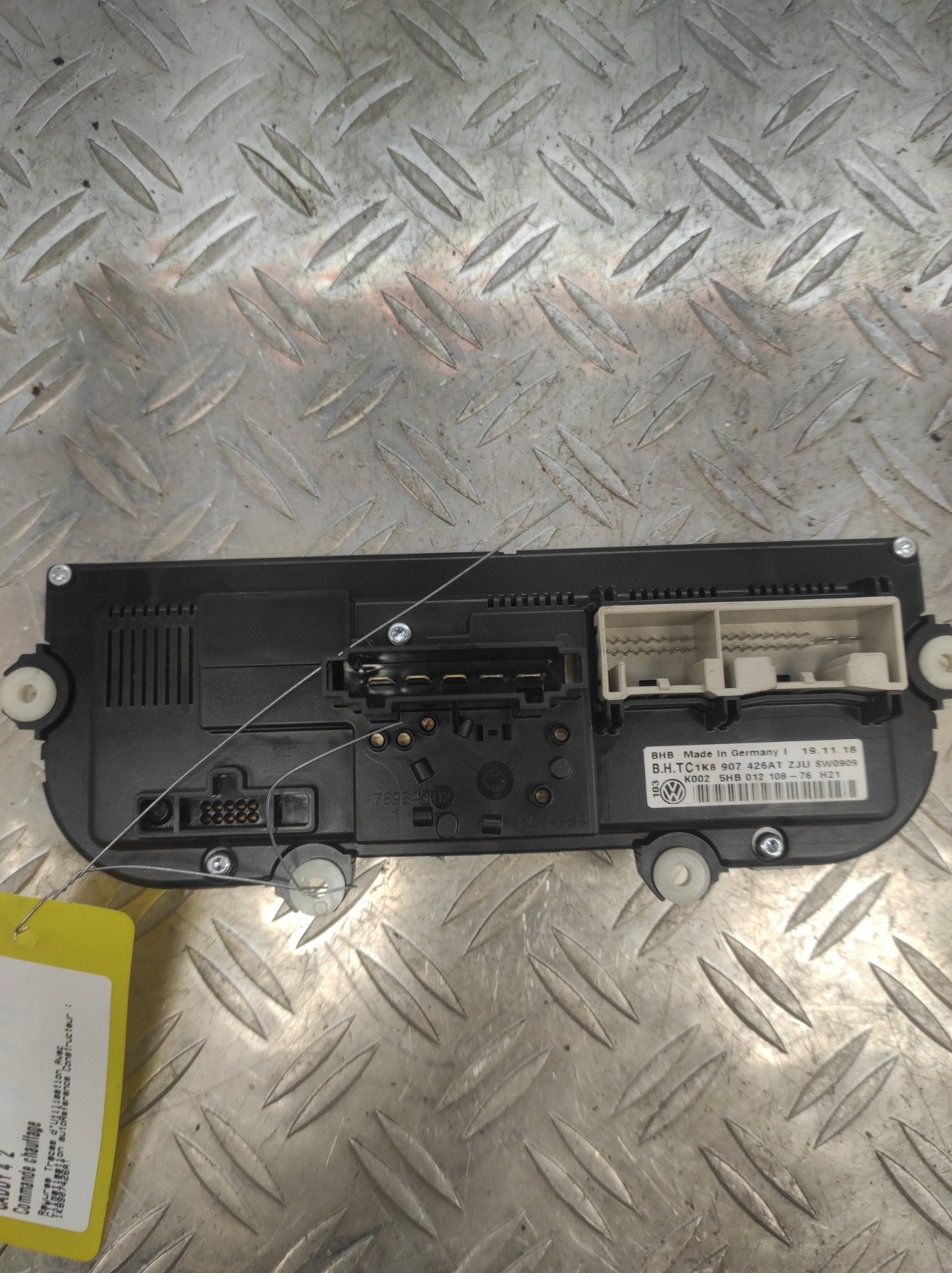 Commande chauffage VOLKSWAGEN CADDY 4 – 1K8907426AT