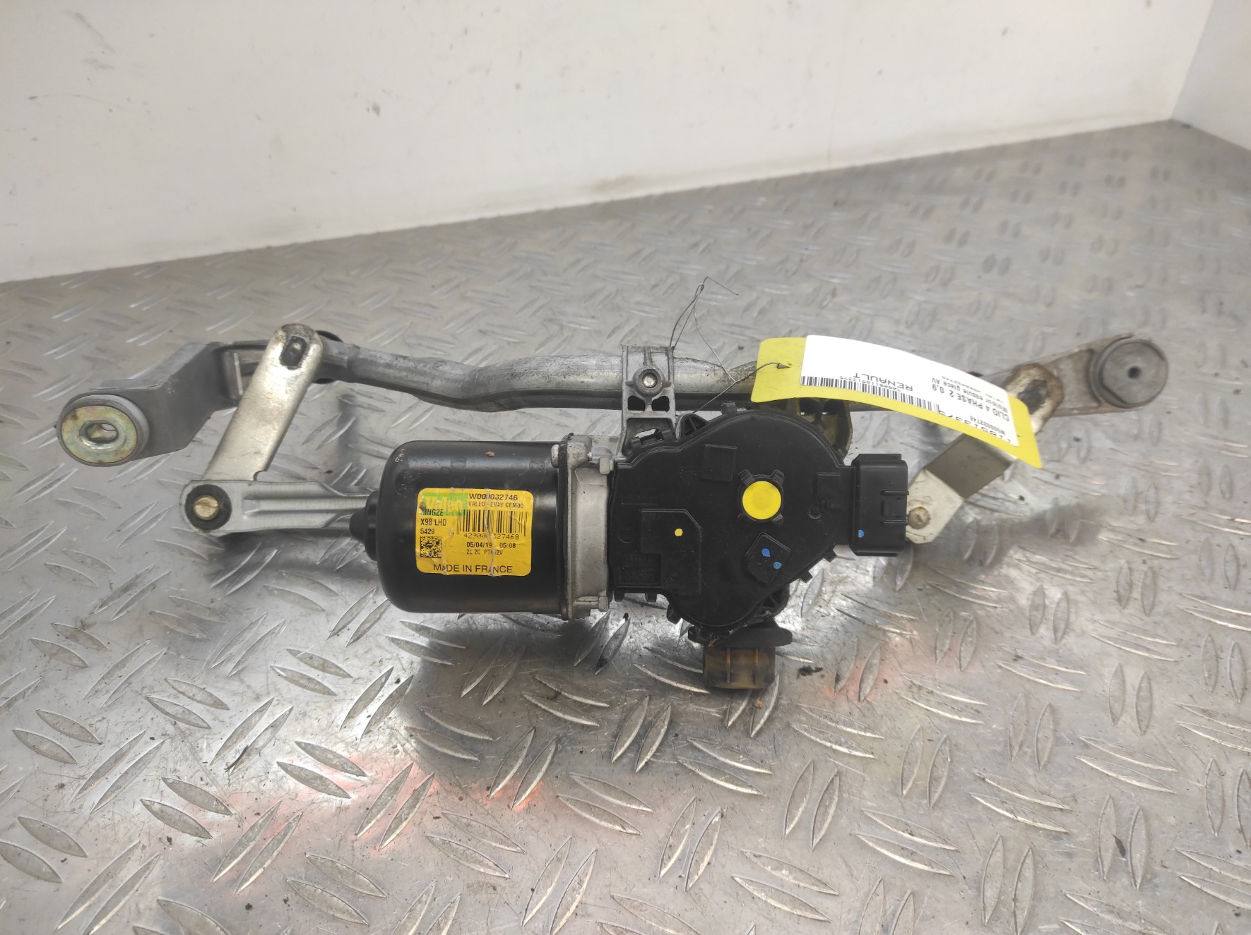 Moteur essuie glace avant RENAULT CLIO 4 PHASE 2 – W000032746