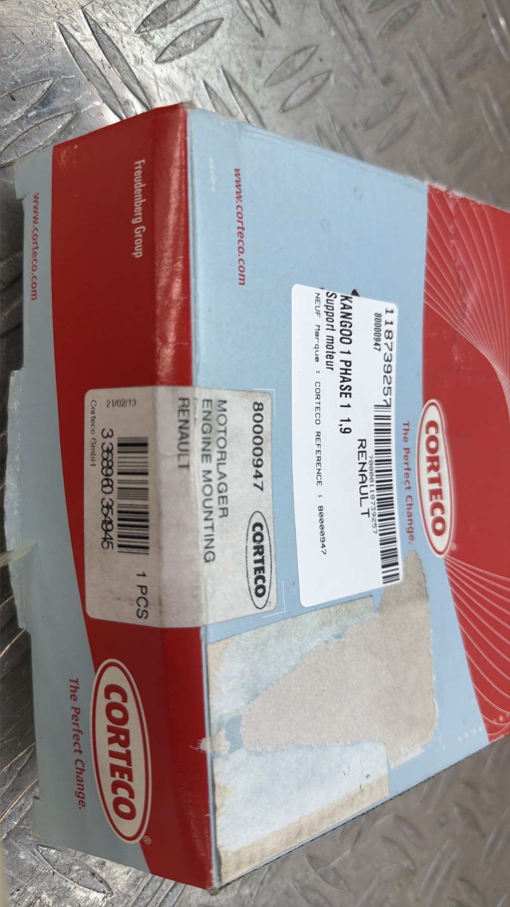 Support moteur RENAULT KANGOO 1 PHASE 1 – 80000947