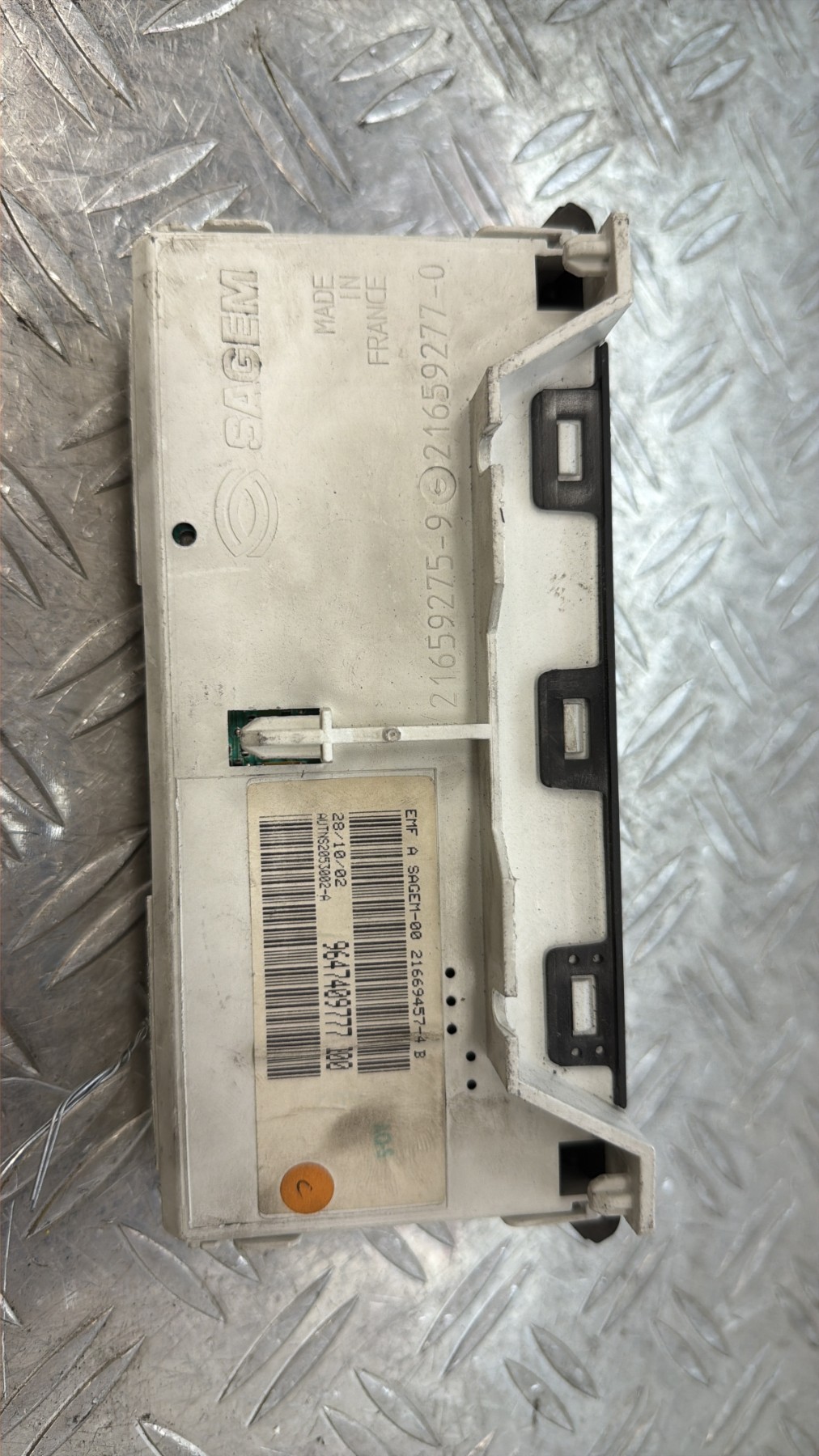 Afficheur PEUGEOT 206 PHASE 1 – 9647409777