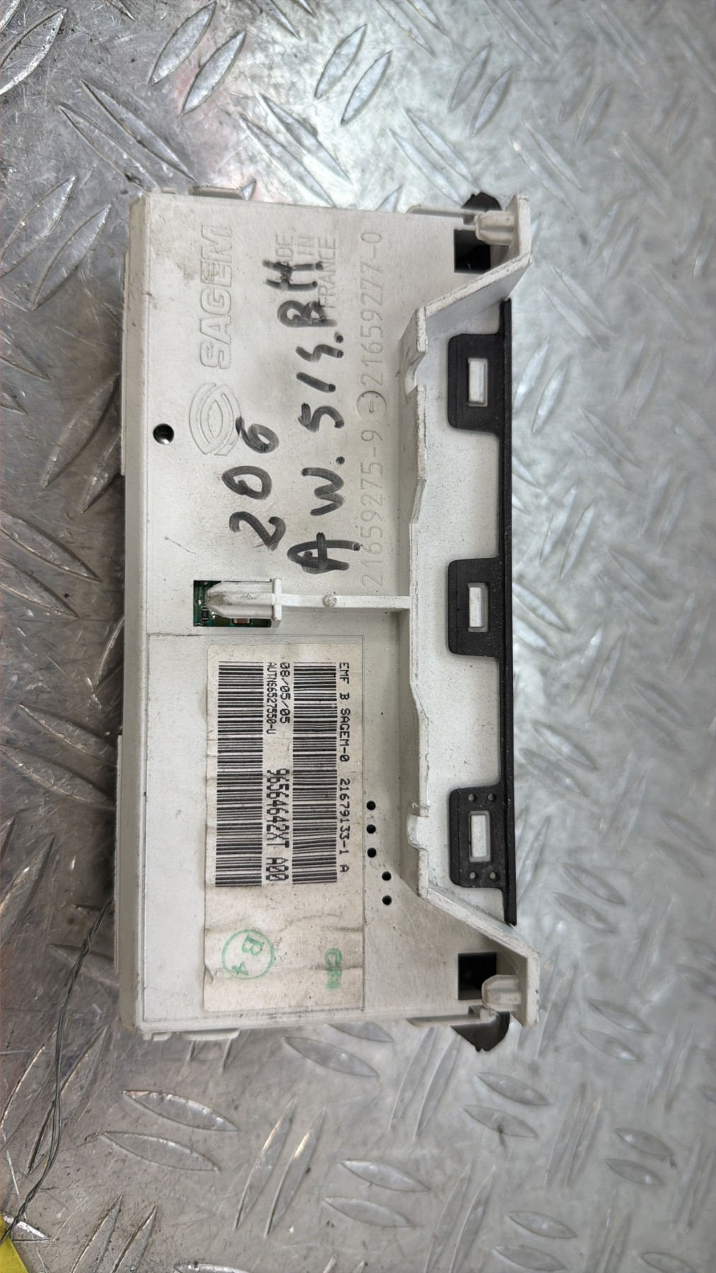 Afficheur PEUGEOT 206 PHASE 2 – 96564642XT