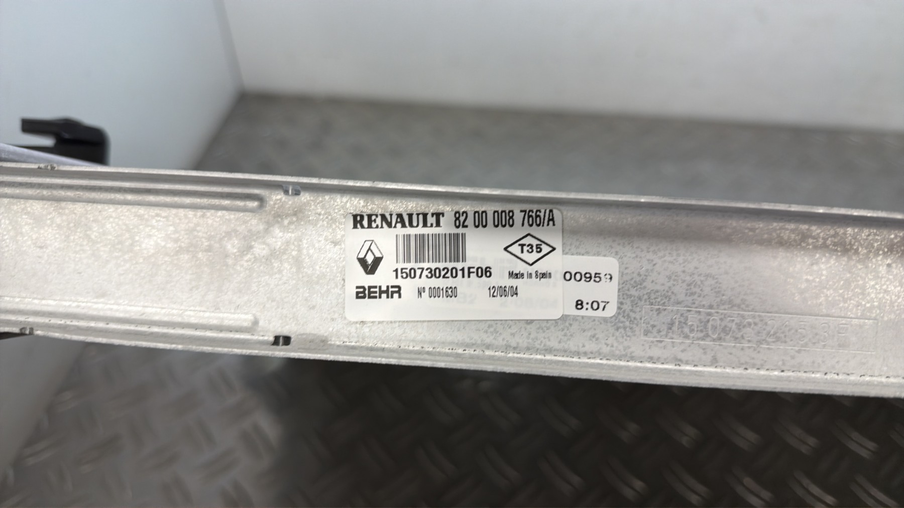 Radiateur eau RENAULT ESPACE 4 PHASE 2 – 8200008766