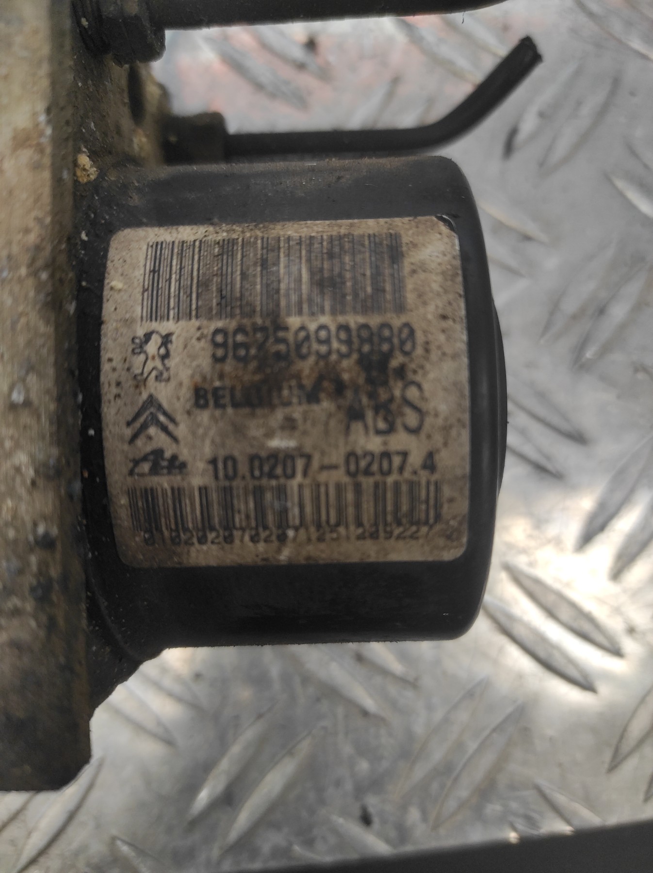 Bloc ABS (freins anti-blocage) PEUGEOT 207 PHASE 2 – 9675099880