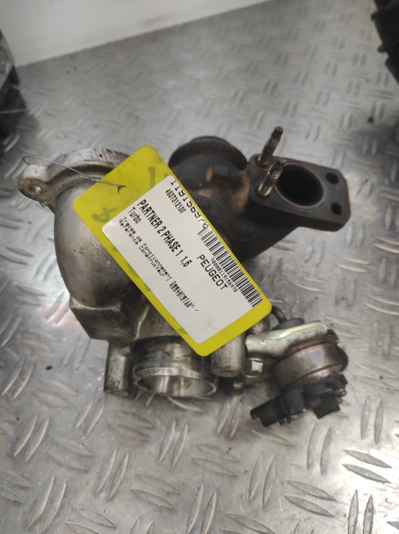 Turbo PEUGEOT PARTNER 2 PHASE 1 – 4937312100