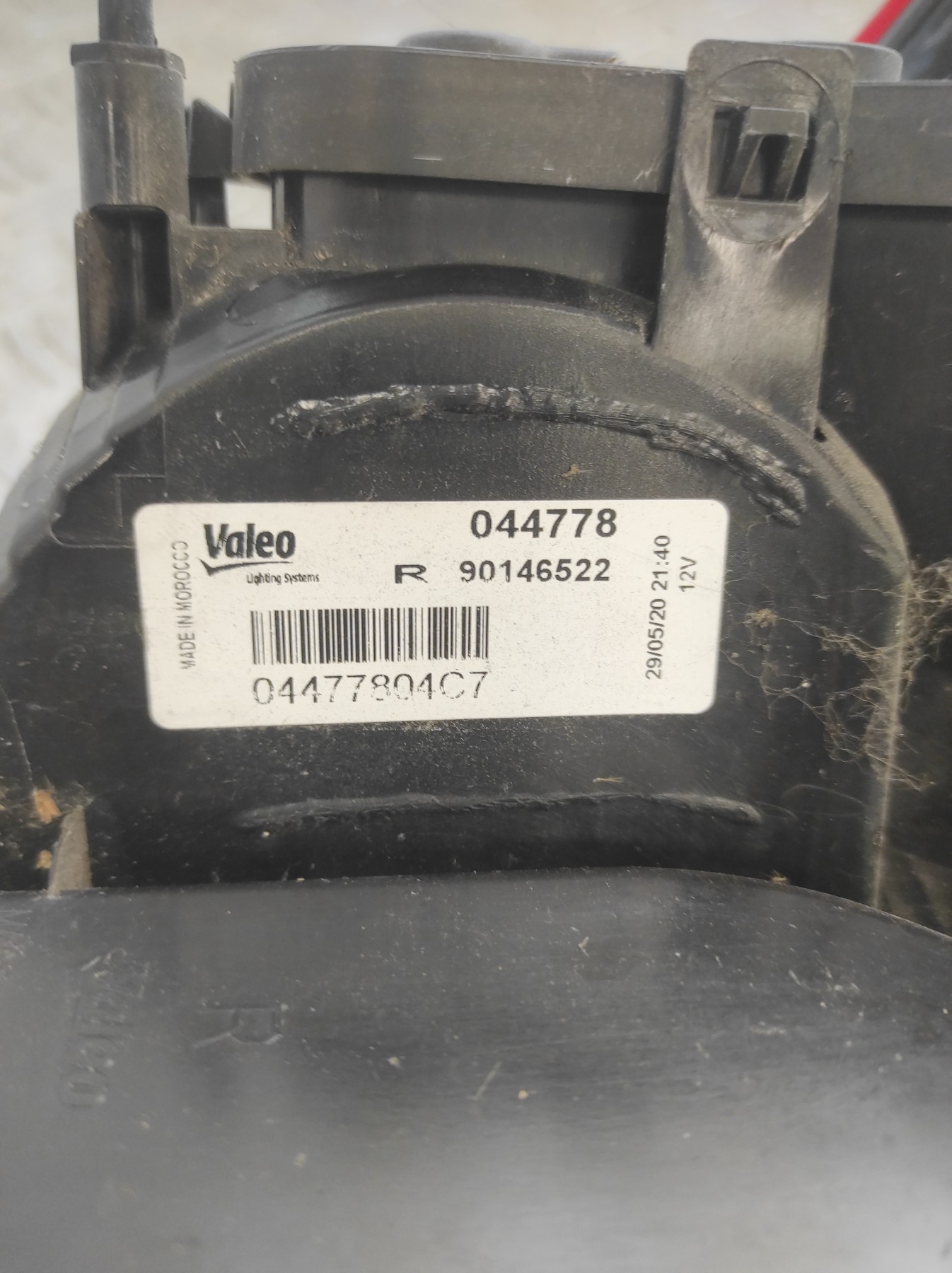 Feu arriere principal droit (feux) DACIA LODGY PHASE 1 – 90146522