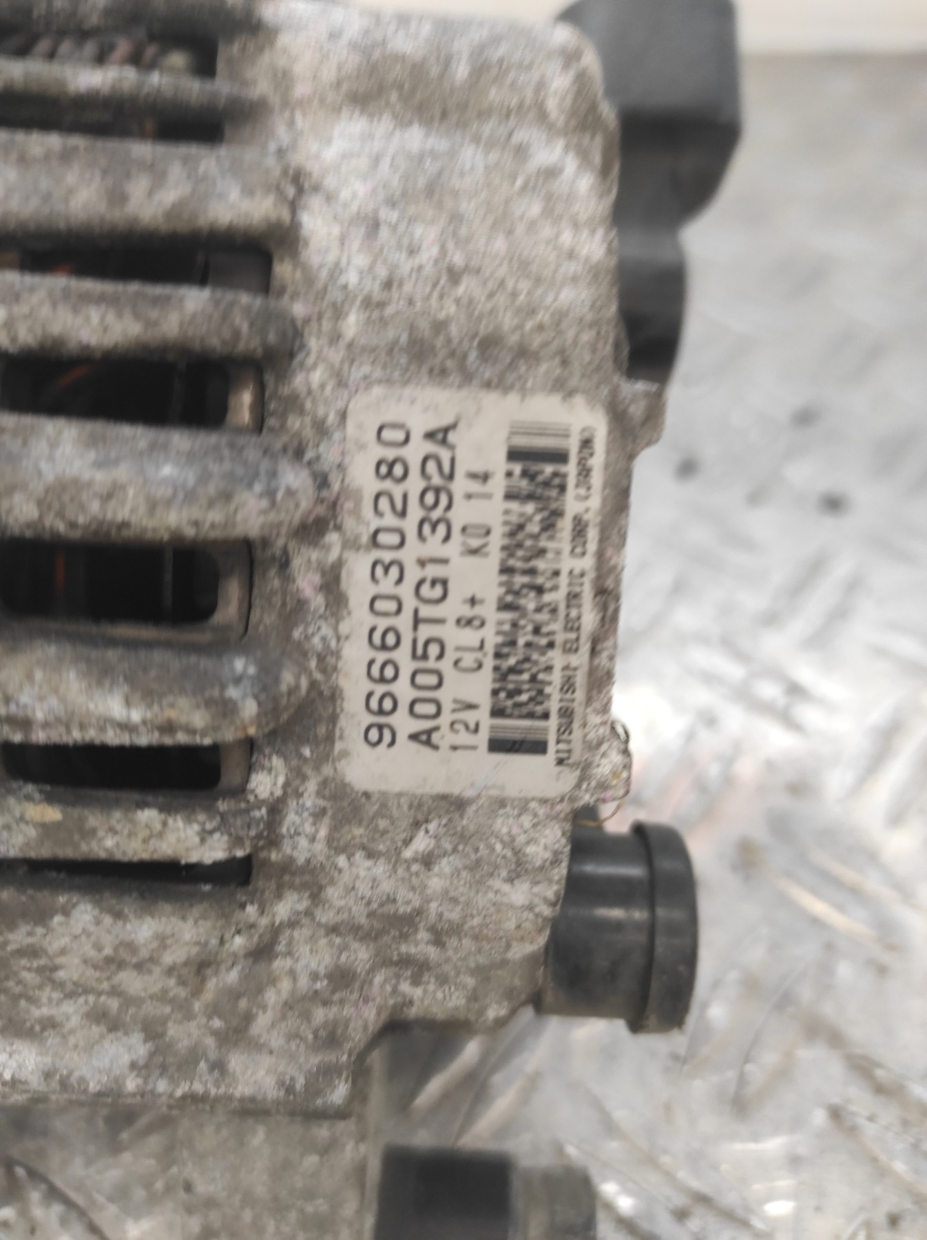 Alternateur PEUGEOT 207 PHASE 2 – 9666030280