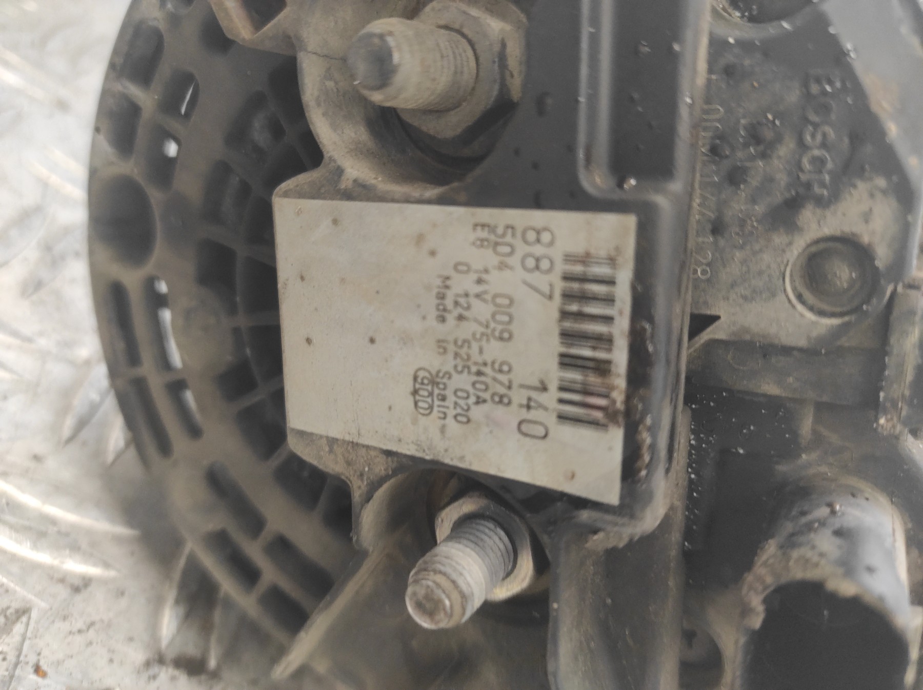 Alternateur FIAT DUCATO 3 PHASE 1 – 504009978