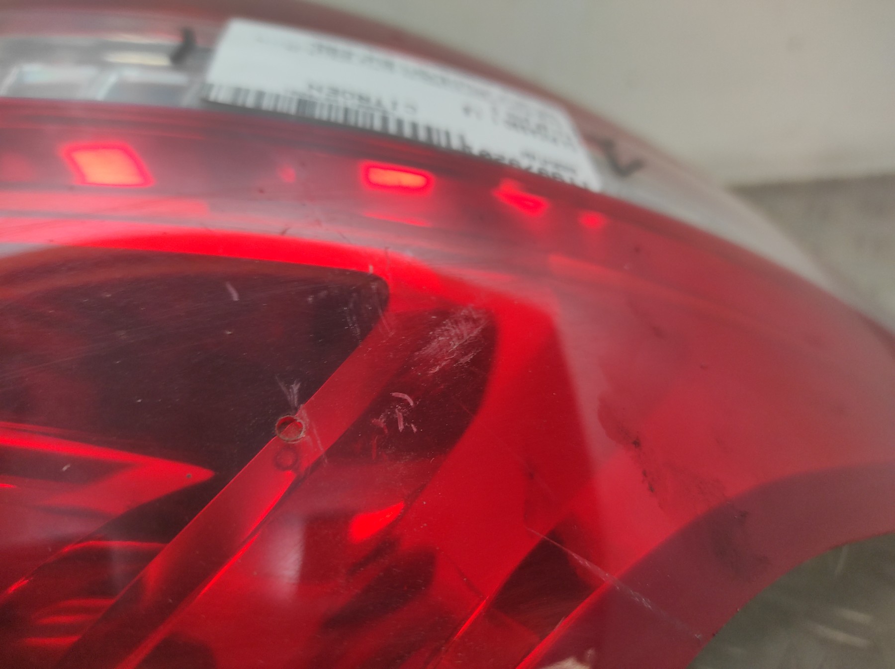 Feu arriere principal droit (feux) CITROEN C4 PICASSO 1 – 9653547480