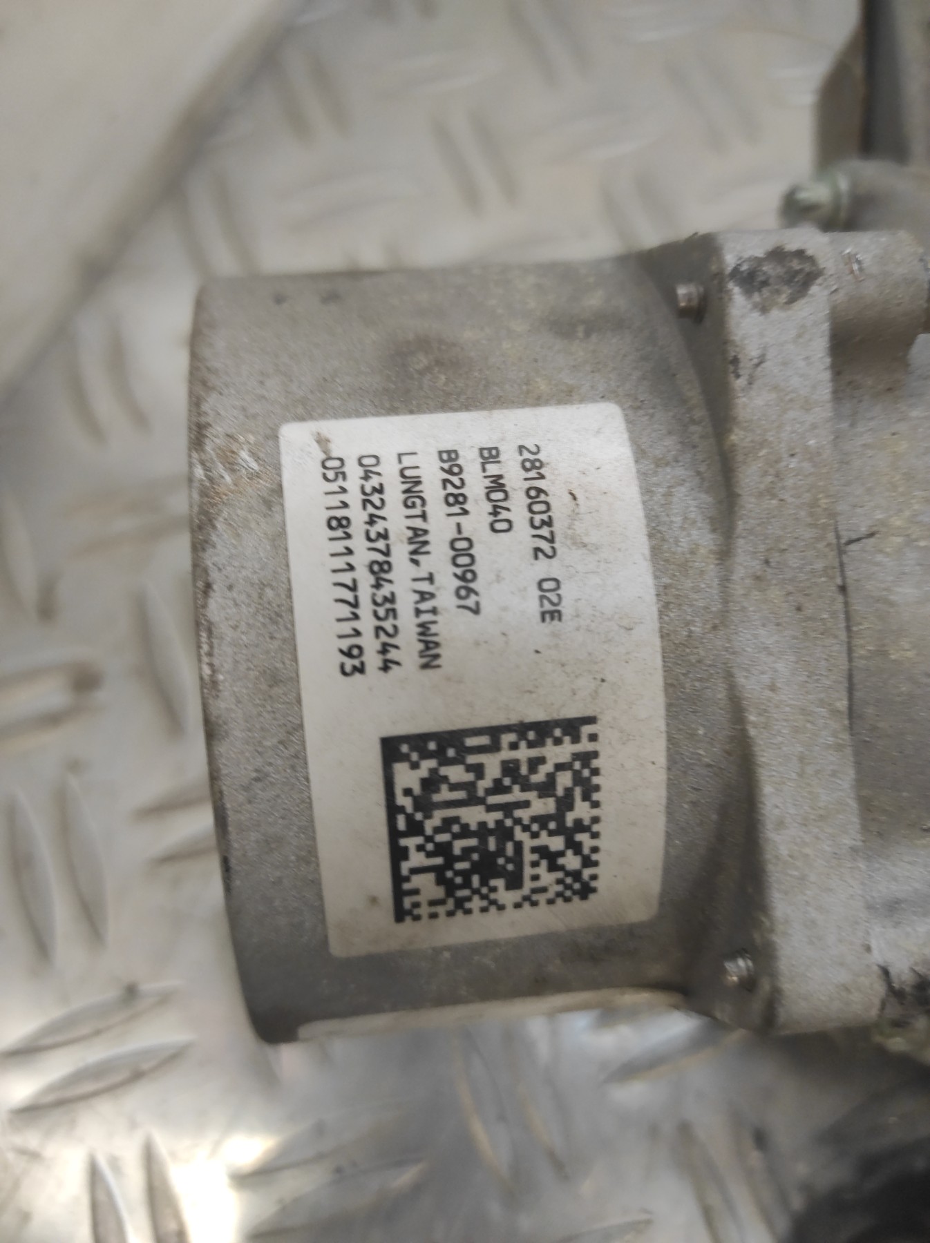 Colonne de direction FIAT 500 2 PHASE 1 – 2816037202E